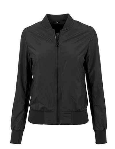 Goodman Design Blouson Damen Nylon Blouson Lady Bomberjacke Ripp-Bündchen an Saum und Ärmelöffnung