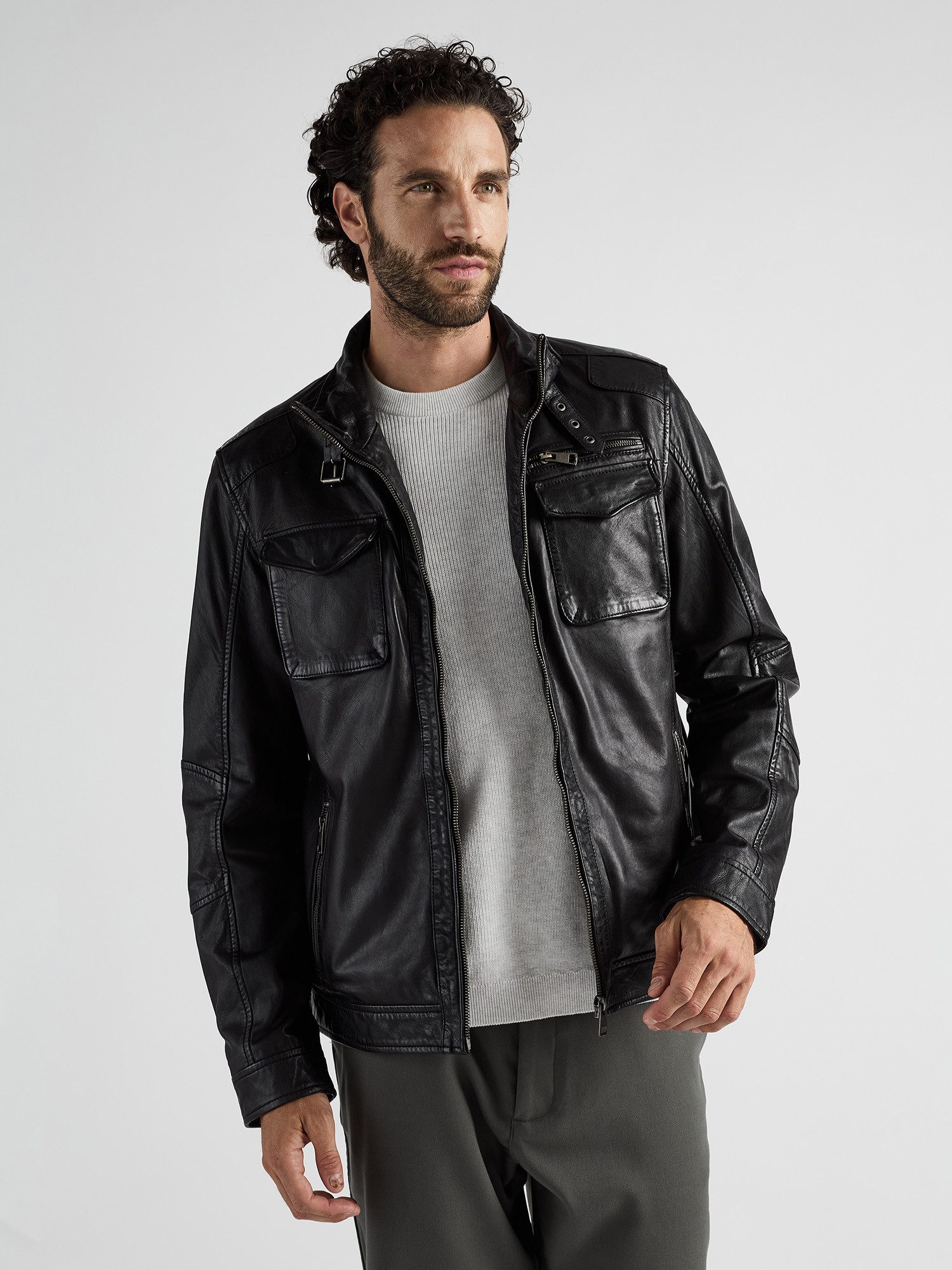 Bikerjacke 31020345