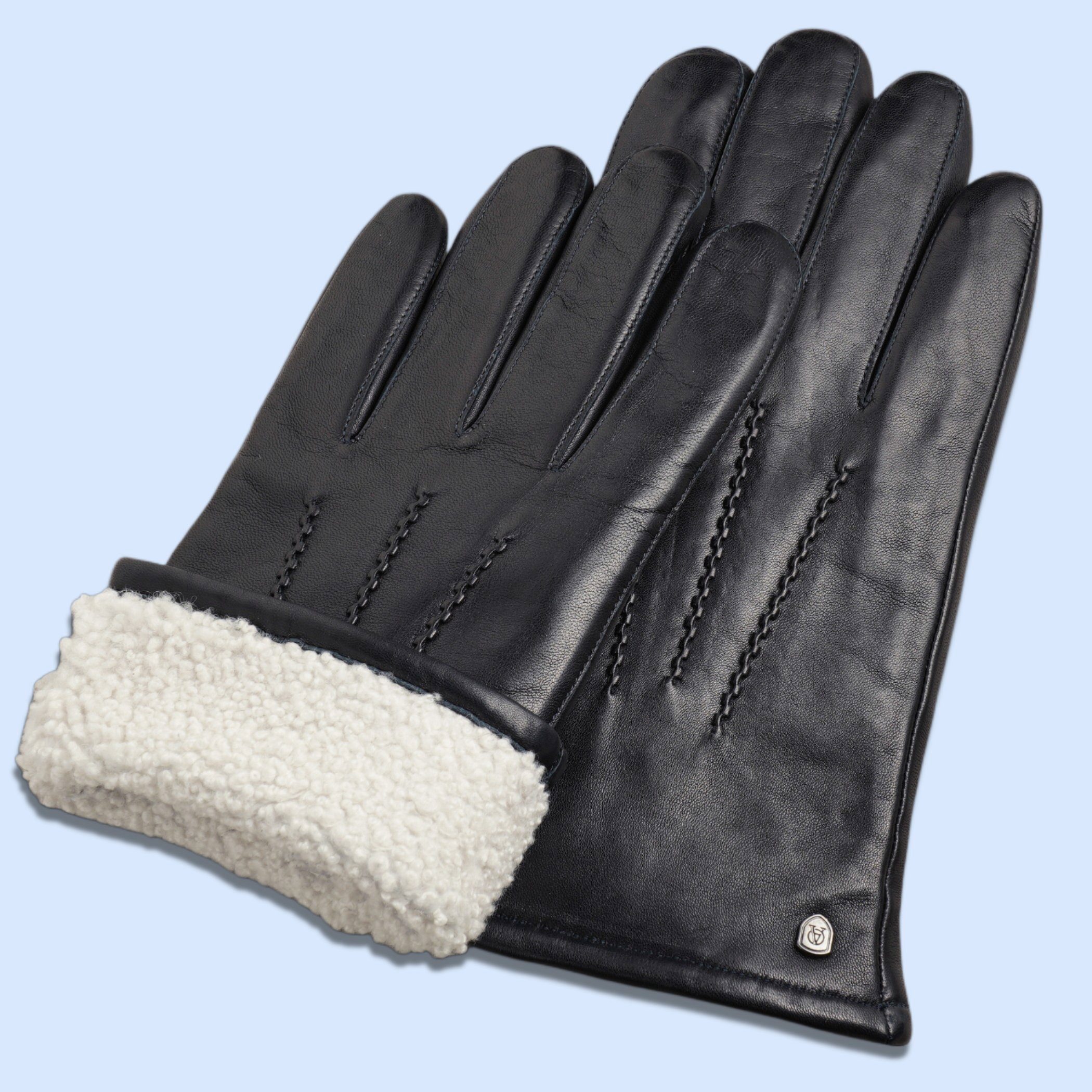 AKAROA Lederhandschuhe DAN mit Lammfellfutter günstig online kaufen