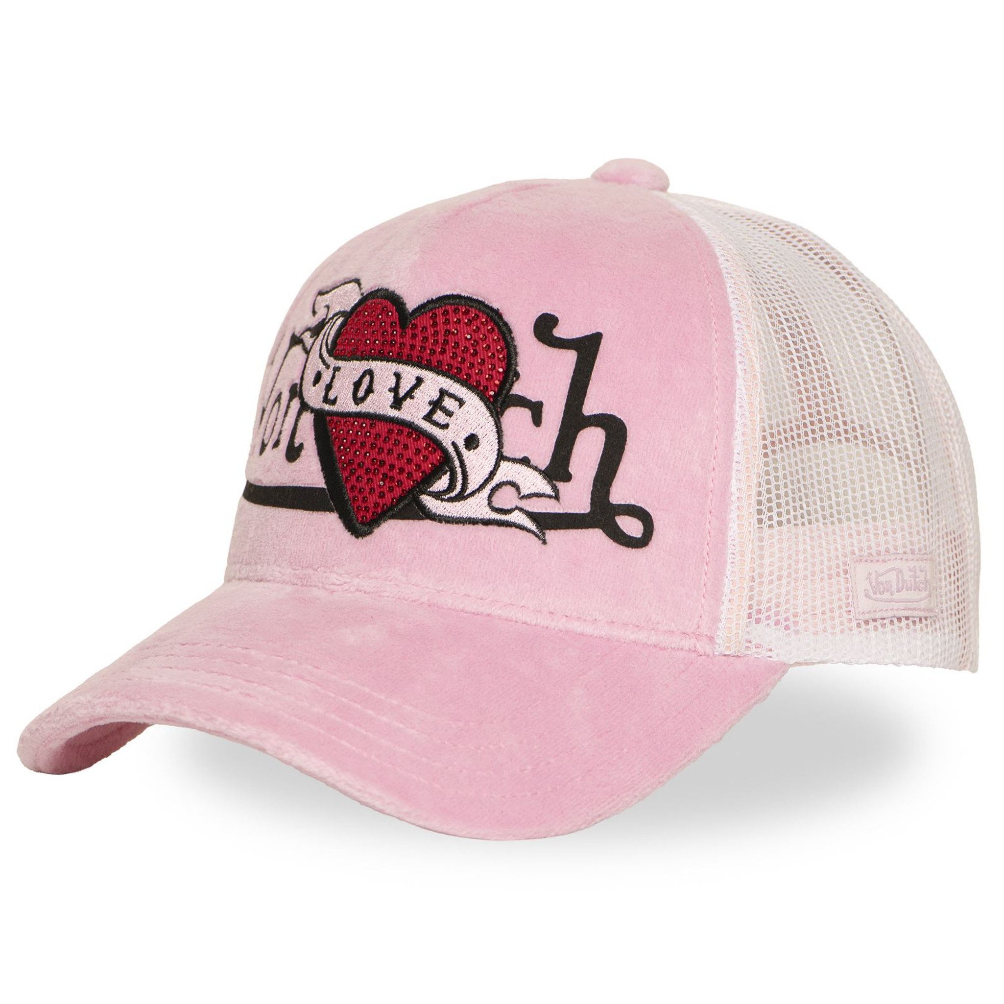 Von Dutch Trucker Cap Von Dutch Originals Trucker Cap BASEBALL VD VELOURS LOVE (Basecap, Basecap, Meshcap, Trucker Kappe)