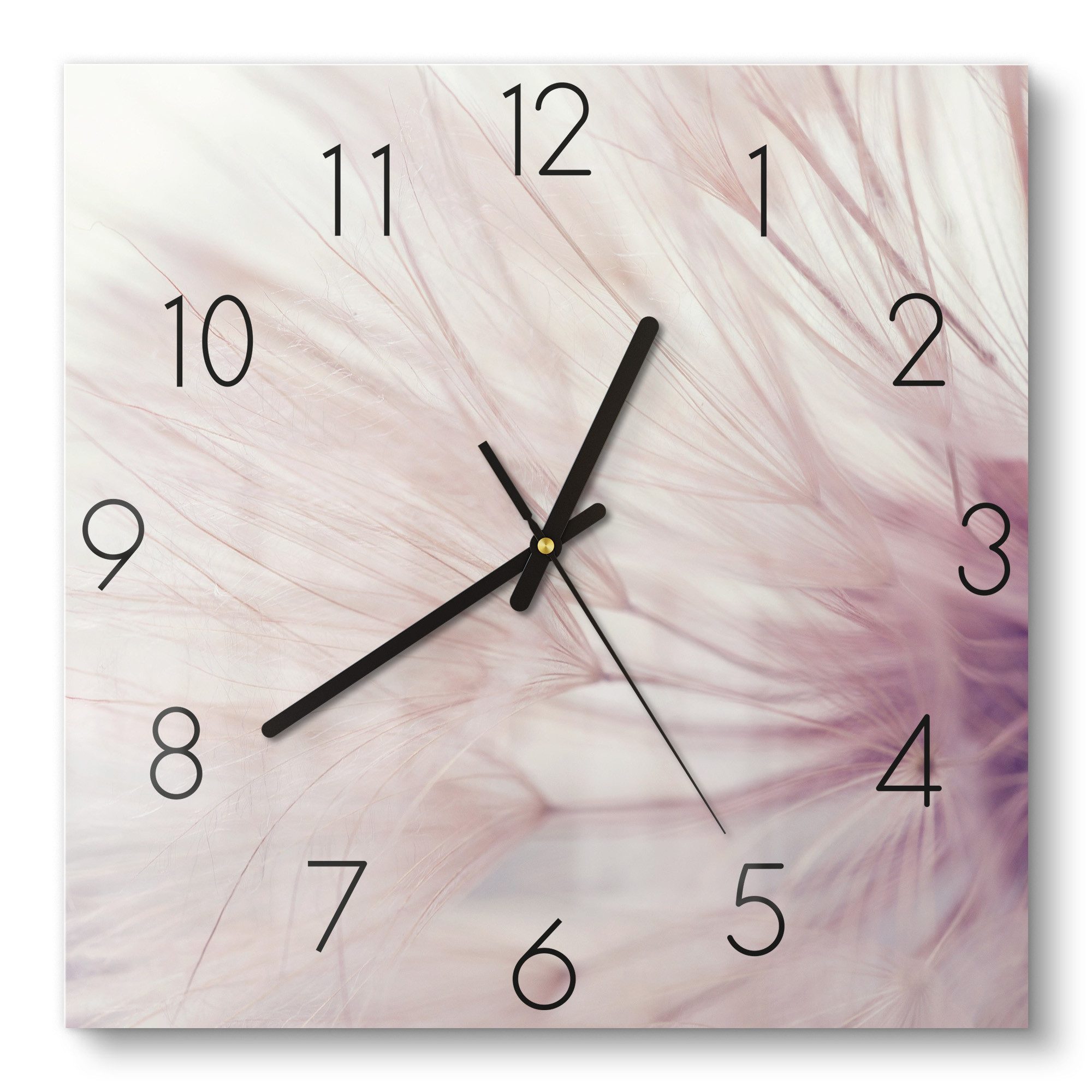 DEQORI Wanduhr 'Zarte Pusteblume' (Glas Glasuhr günstig online kaufen