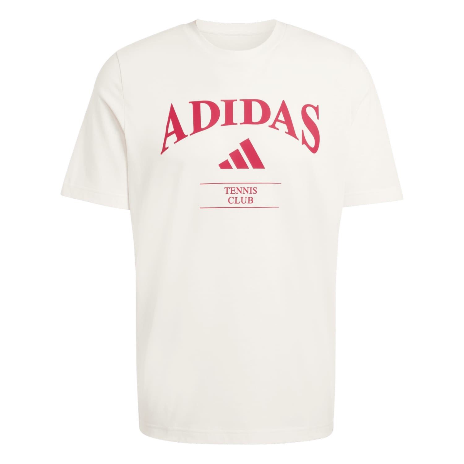 adidas Performance T-Shirt Tennis Heritage Graphic (Retro-Look) weiss/rot Herren