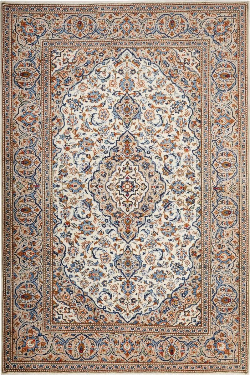 Orientteppich Keshan 185x293 Handgeknüpfter Orientteppich / Perserteppich, Nain Trading, rechteckig, Höhe: 12 mm