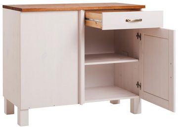 loft24 Eckunterschrank Dennis mit Tür und Schublade