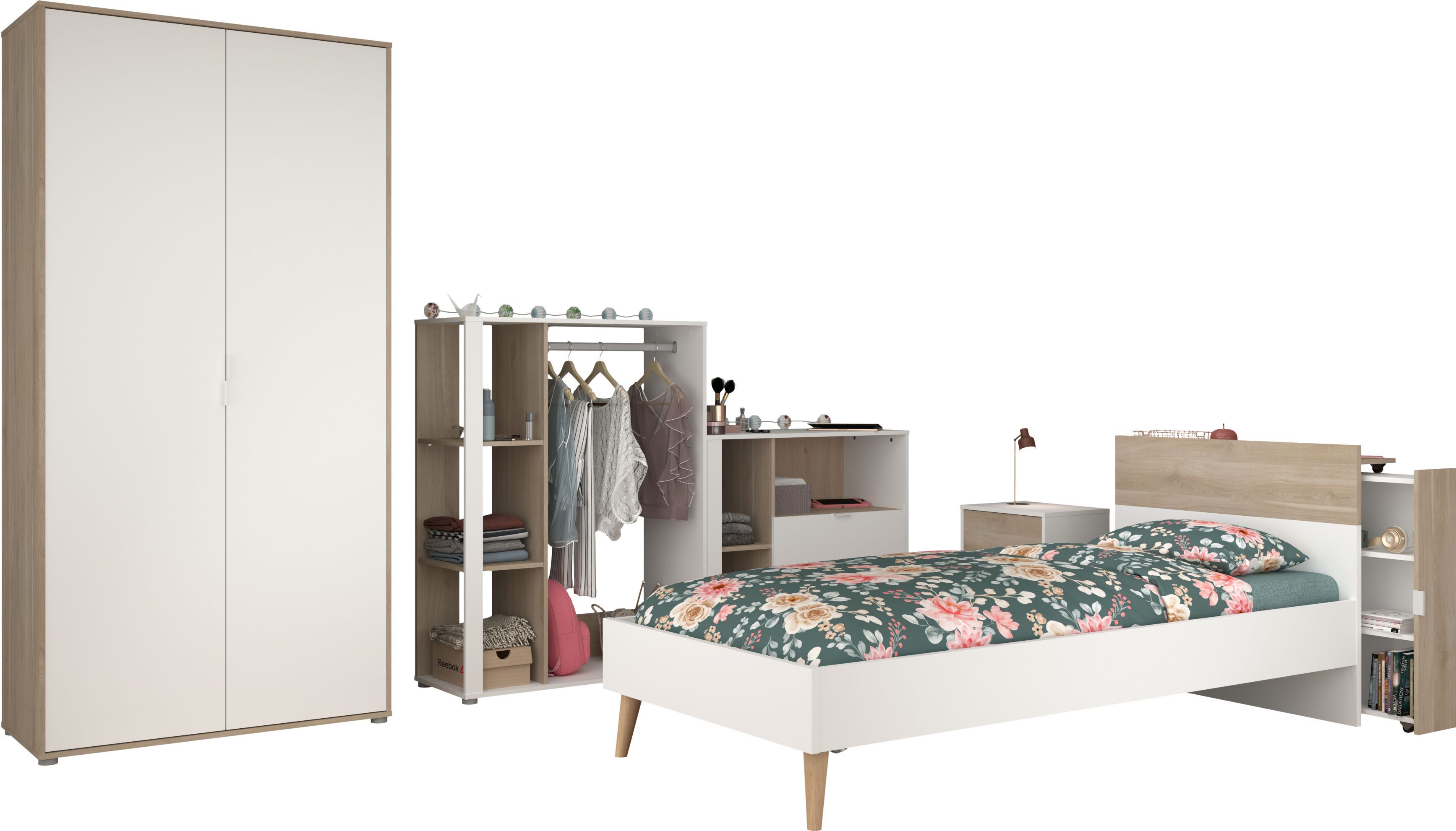 Parisot Jugendzimmer-Set Parisot Aalborg 1, (Set, 6-tlg)