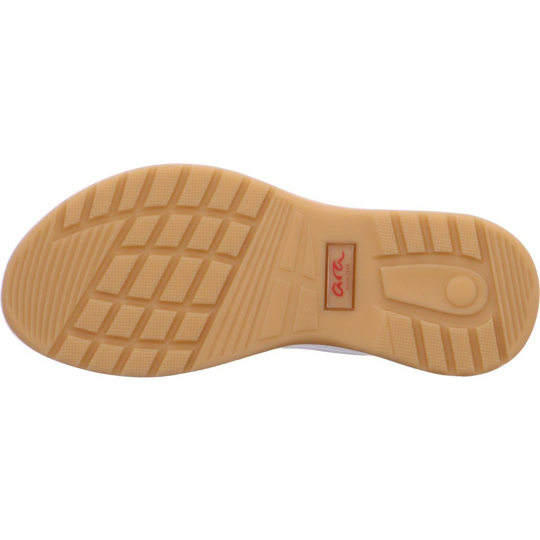 - rot Sandalette Sandalette Panama 042414 Schuhe, Ara Glattleder Ara