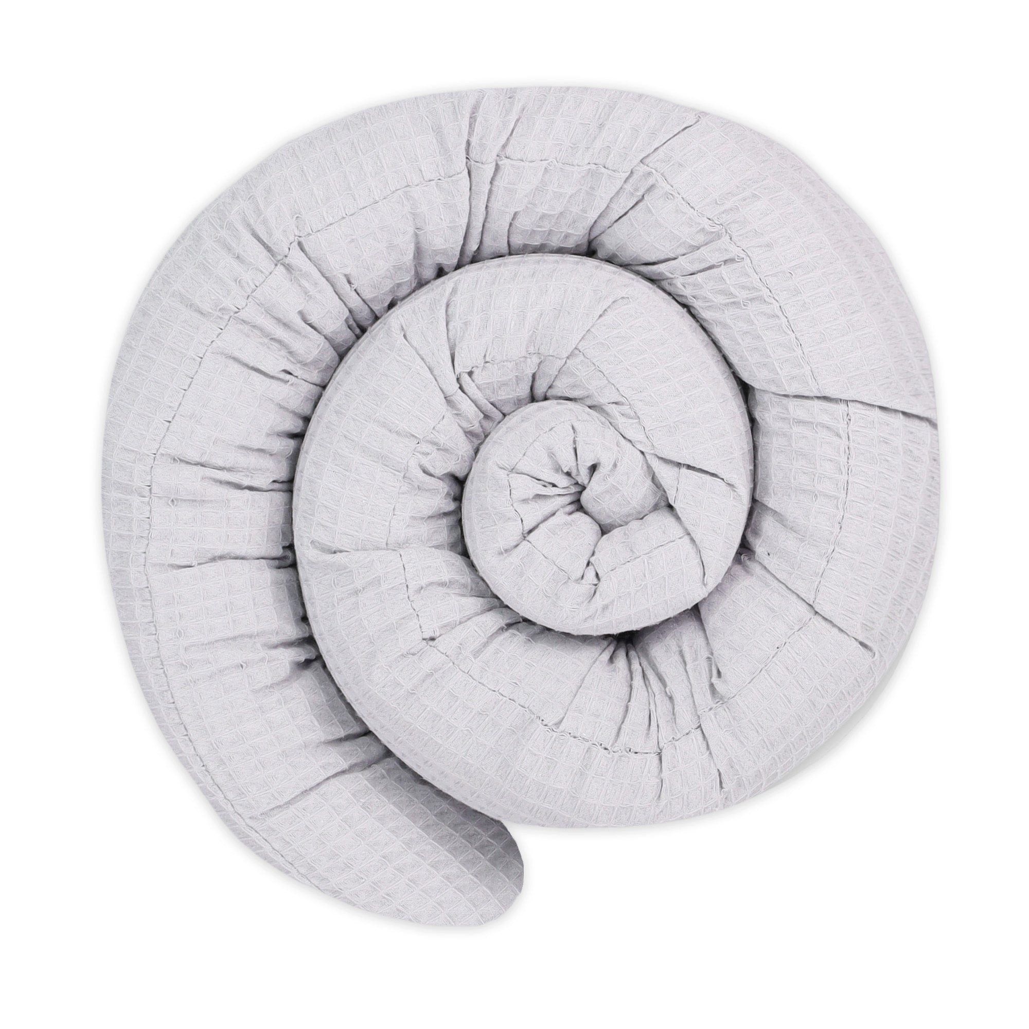 Totsy Baby Nestchenschlange XXL Bettschlange 300 cm Grau günstig online kaufen