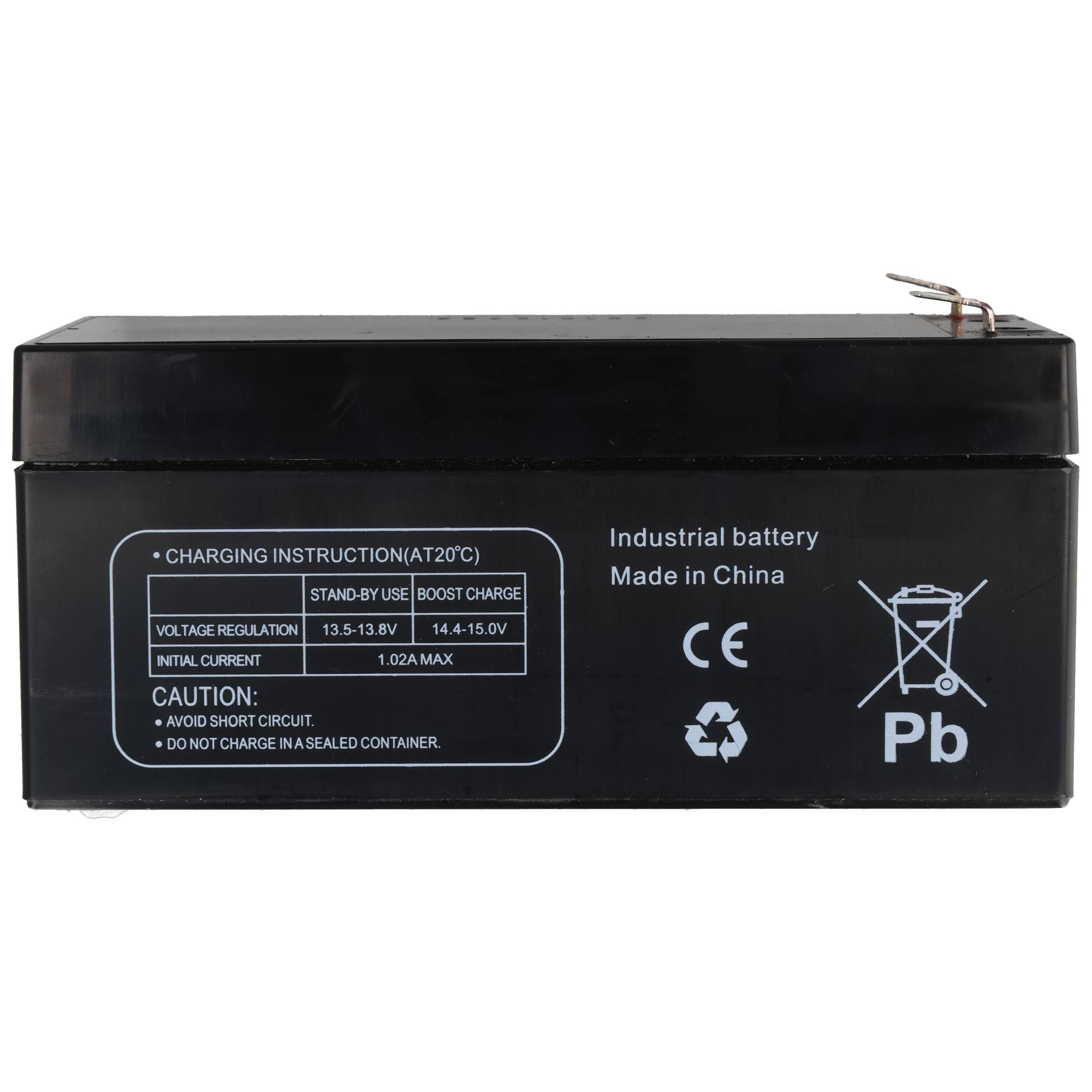 Multipower Multipower MP3.4-12 12 Volt 3400 mAh Akku CT3,2-12 CT3.2-12 Akku 3400 mAh (12,0 V)