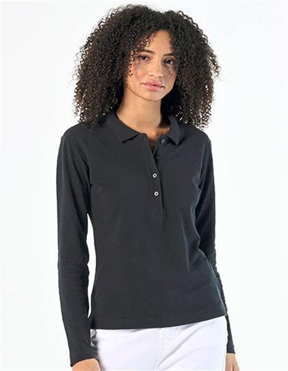SOLS Langarmshirt Damen Longsleeve Poloshirt Podium günstig online kaufen