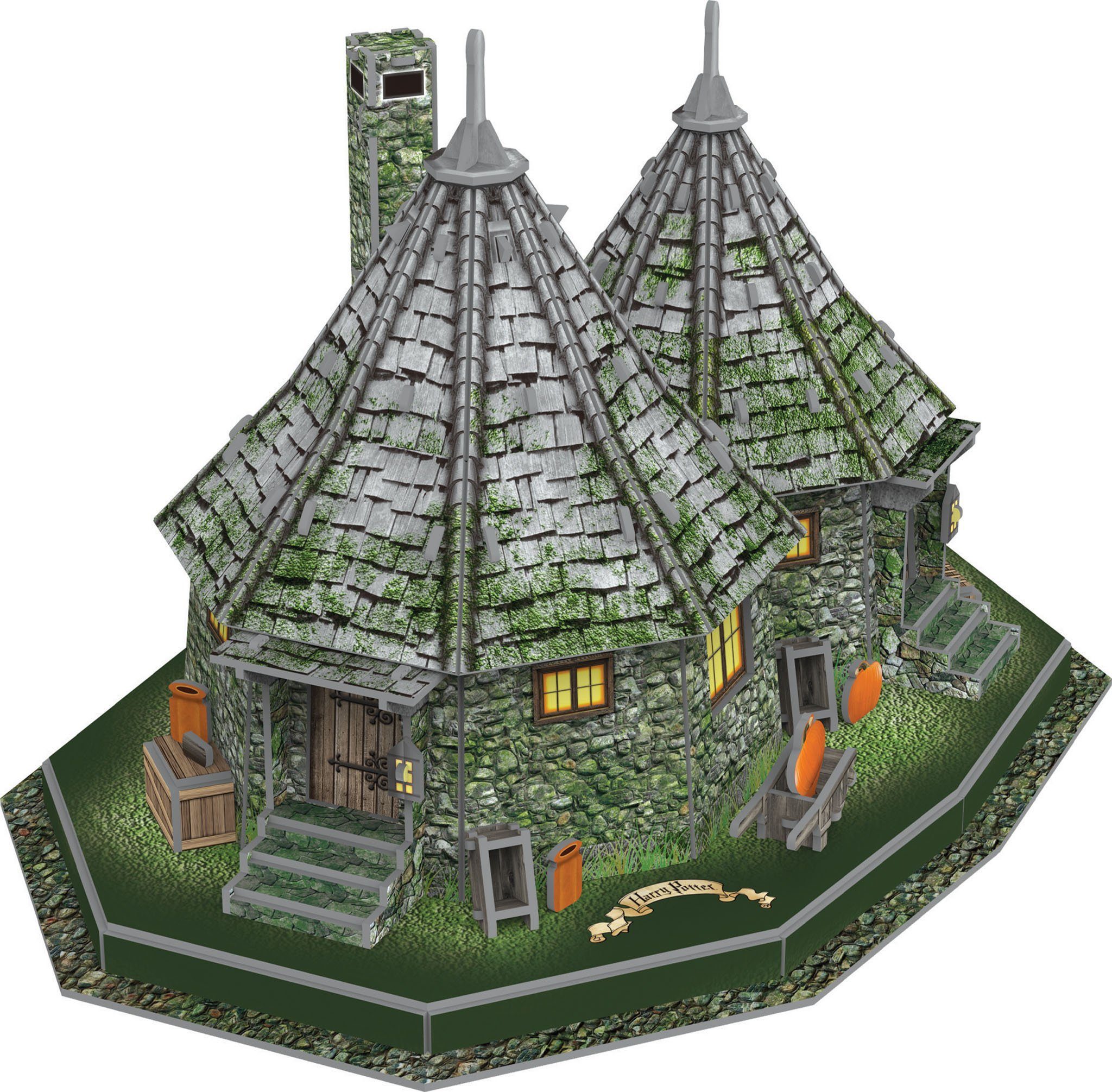 3D-Puzzle Puzzleteile Revell® Hut™, Hagrids Harry Potter 101