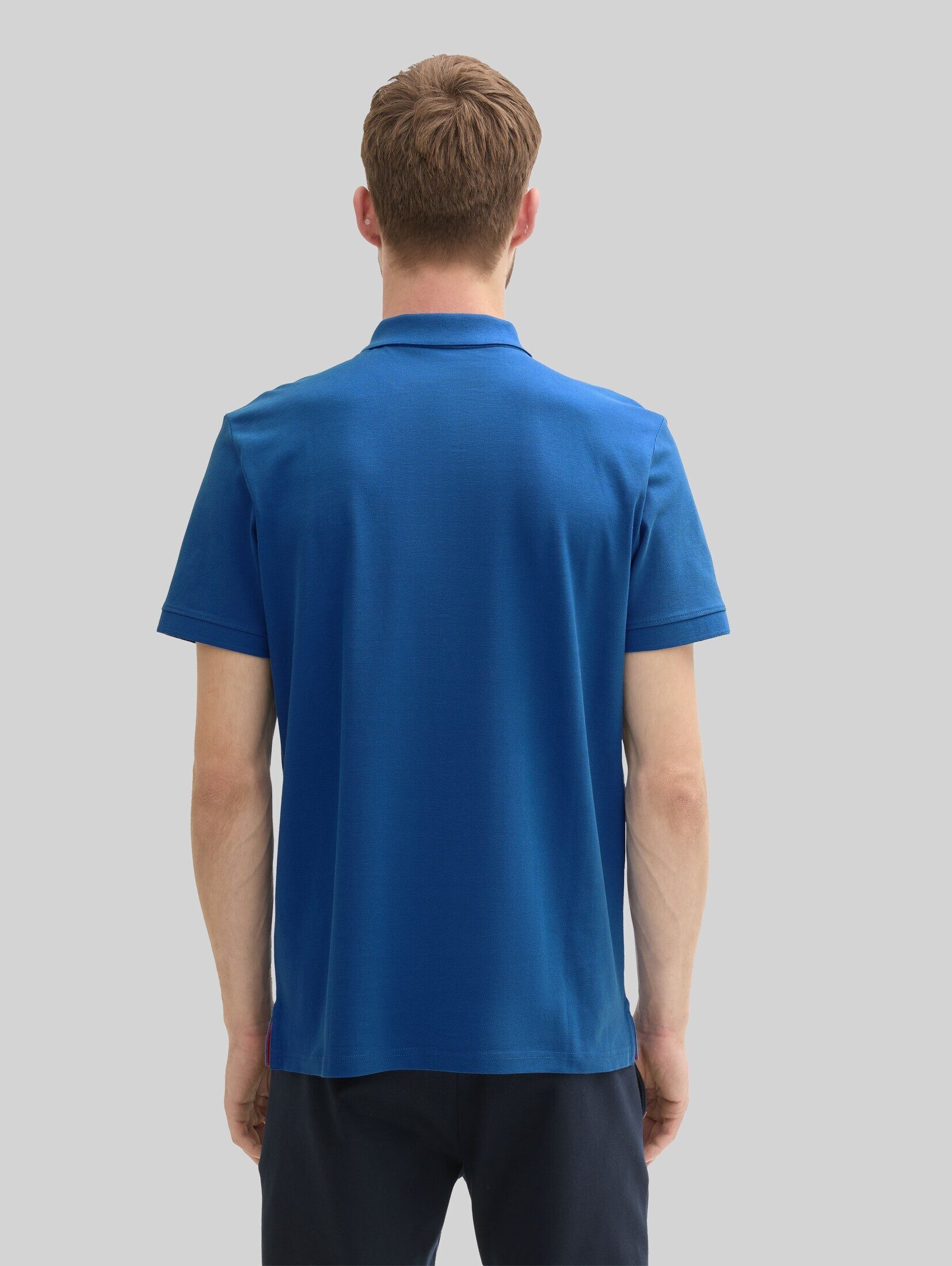 TOM TAILOR Poloshirt Poloshirts (im Einserpack) Piqué Poloshirt aus Baumwolle