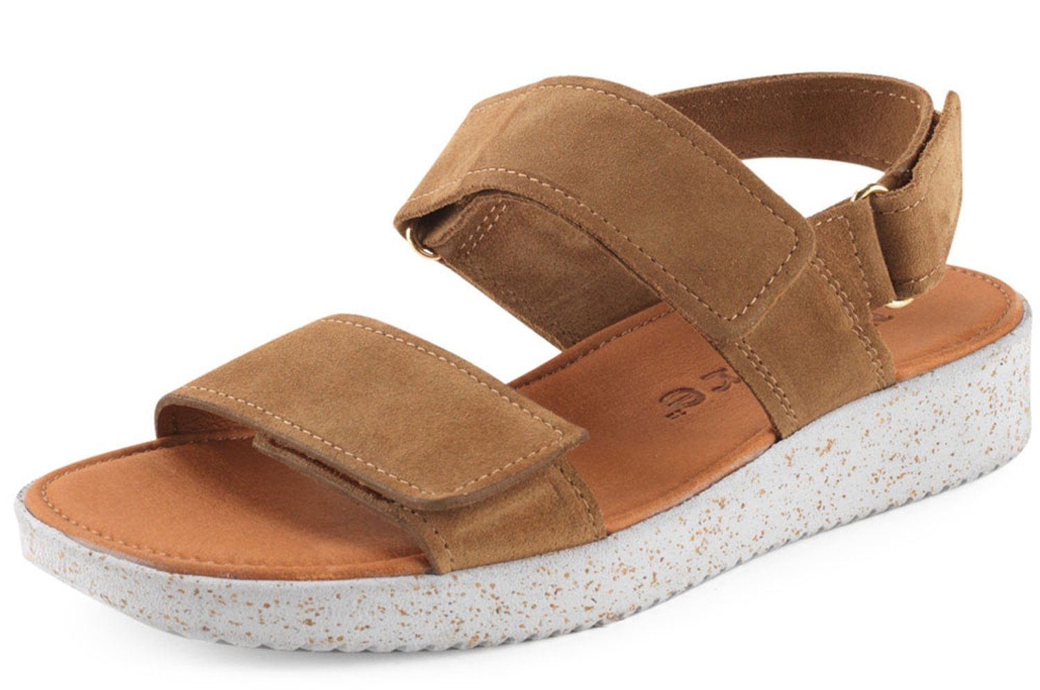 Nature Footwear Karen Obermaterial: Leder / Innensohle: Leder / Schnalle: Metall / Sohle: Naturkautschuk mit Korkresten Sandale