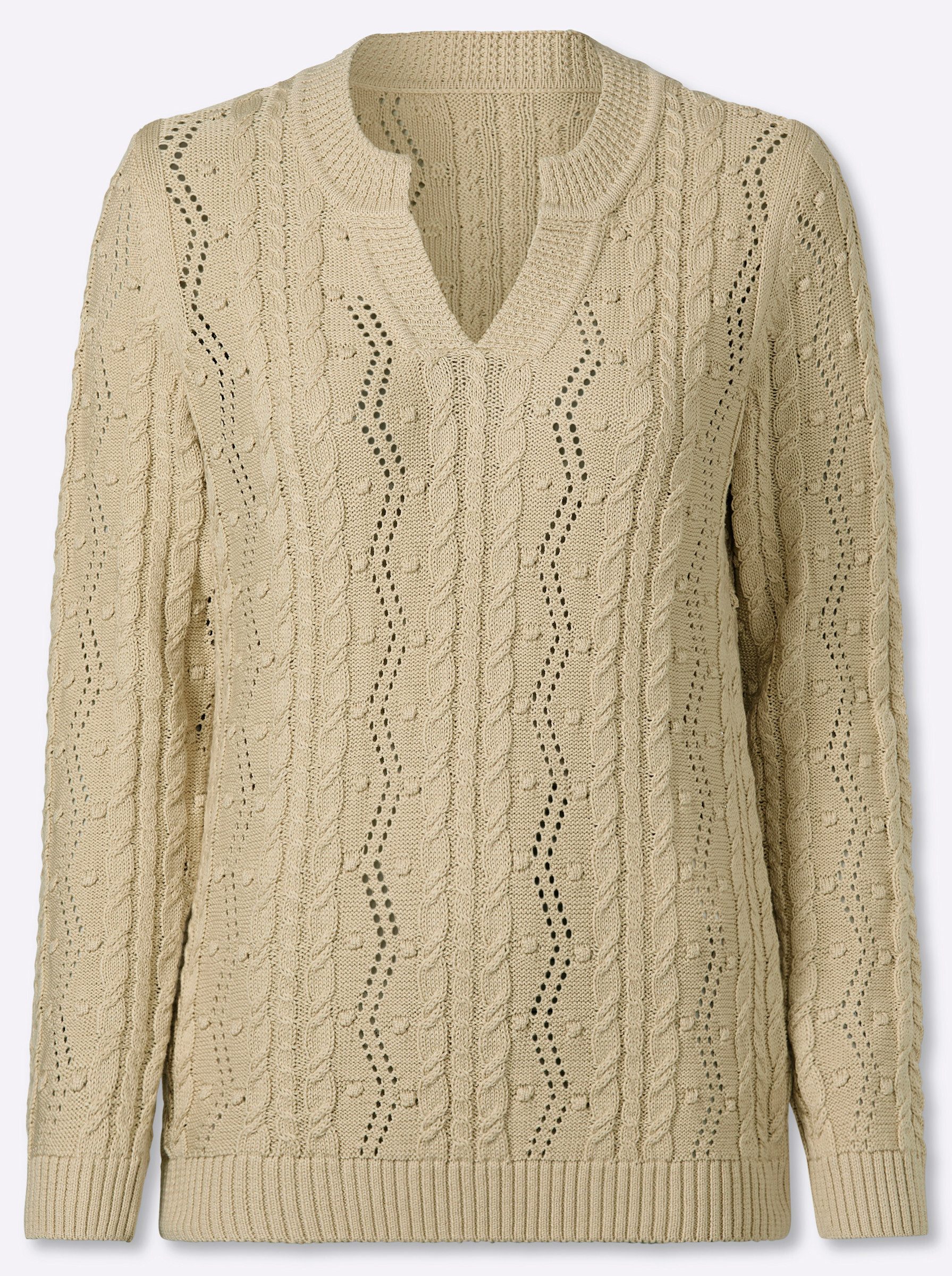 Strickpullover Pullover Langarm