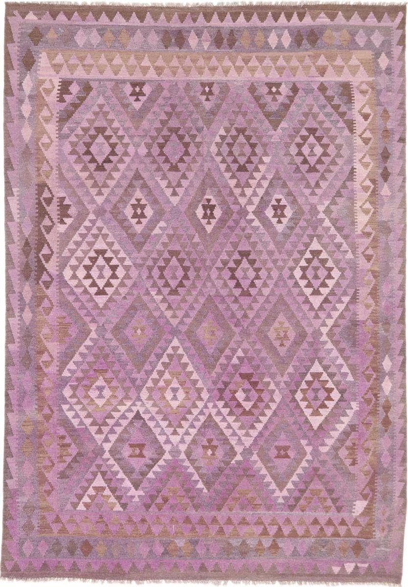 Orientteppich Kelim Afghan Heritage Limited 206x294 Handgewebter Moderner, Nain Trading, rechteckig, Höhe: 3 mm