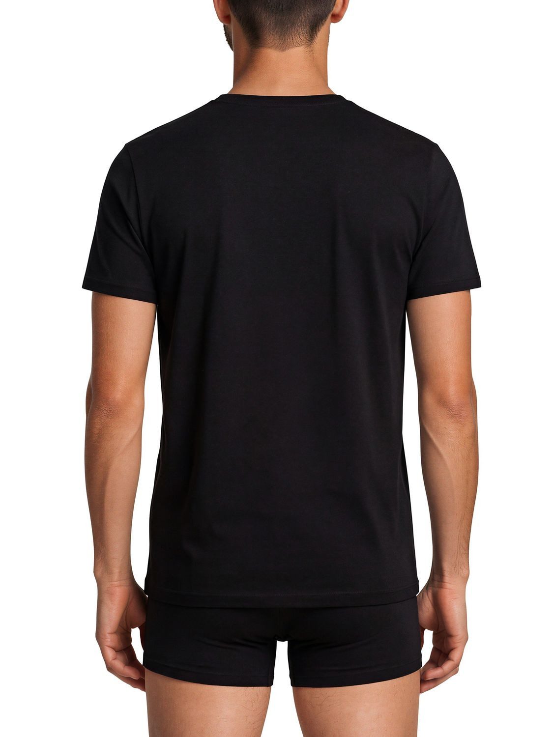 Pierre Cardin T-Shirt Herren Basic Shirt BODYWEAR 4er Set Regular Fit (Vorteilspack, 4-tlg) Kurzarm Tee Shirt mit Rundhalsausschnitt aus 100% Baumwolle – Bild 3 von 5