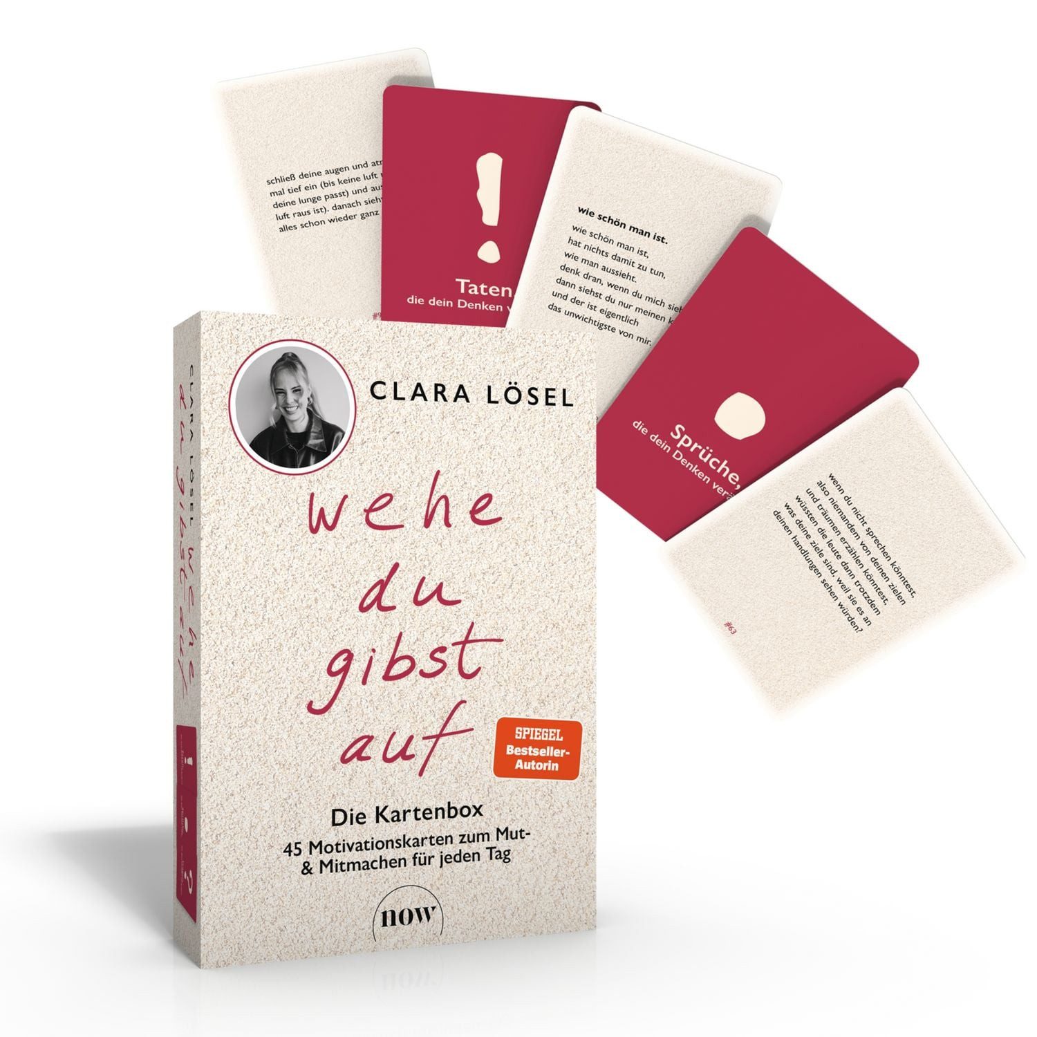 Wehe du gibst auf – Die Kartenbox / Clara Lösel, SPIEGEL-Bestseller