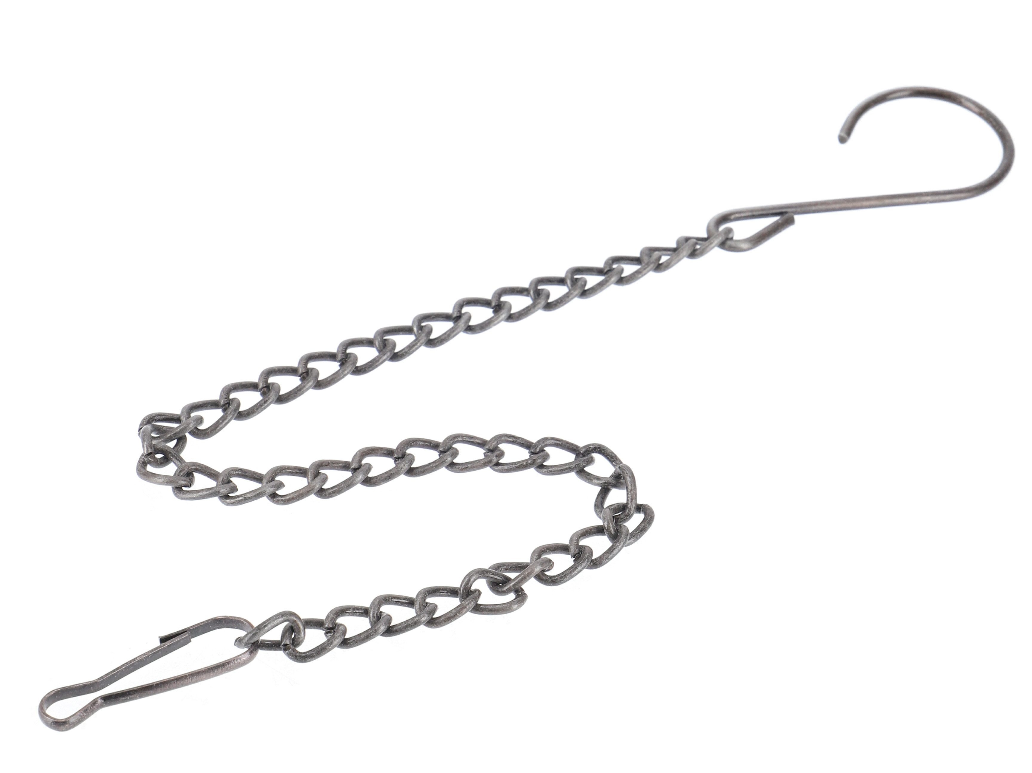 Guru-Shop Windlicht Laternen Kette mit Karabiner, Kette für..