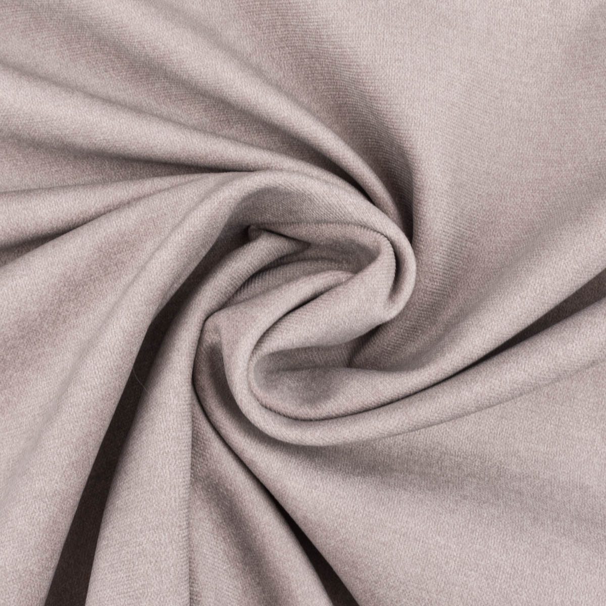 SCHÖNER LEBEN. Stoff Polsterstoff Meterware Mikrofaser-Samt Fleckschutz Easy beige 145cm, pflegeleicht