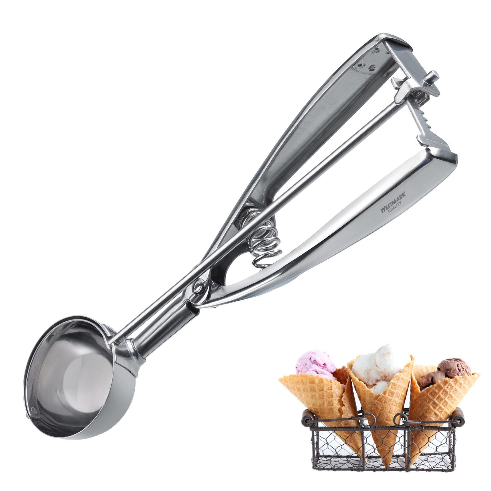 WESTMARK Eisportionierer »Profi« Ø 5 cm, für gleichmäßige Eiskugeln, aus rostfreiem Edelstahl