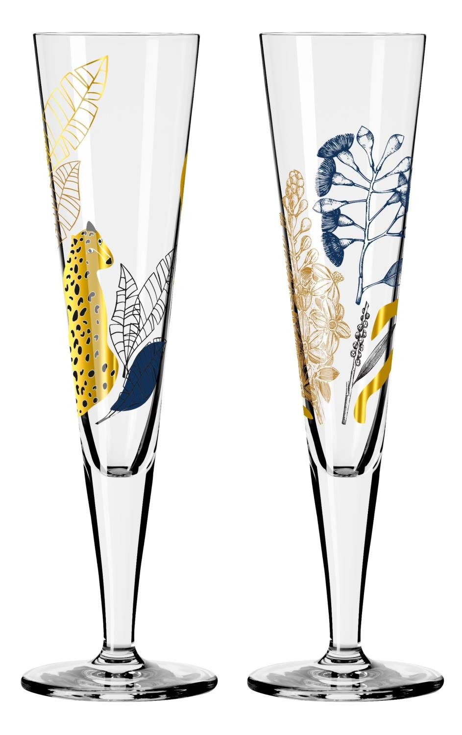 Champagnerglas GOLDNACHT