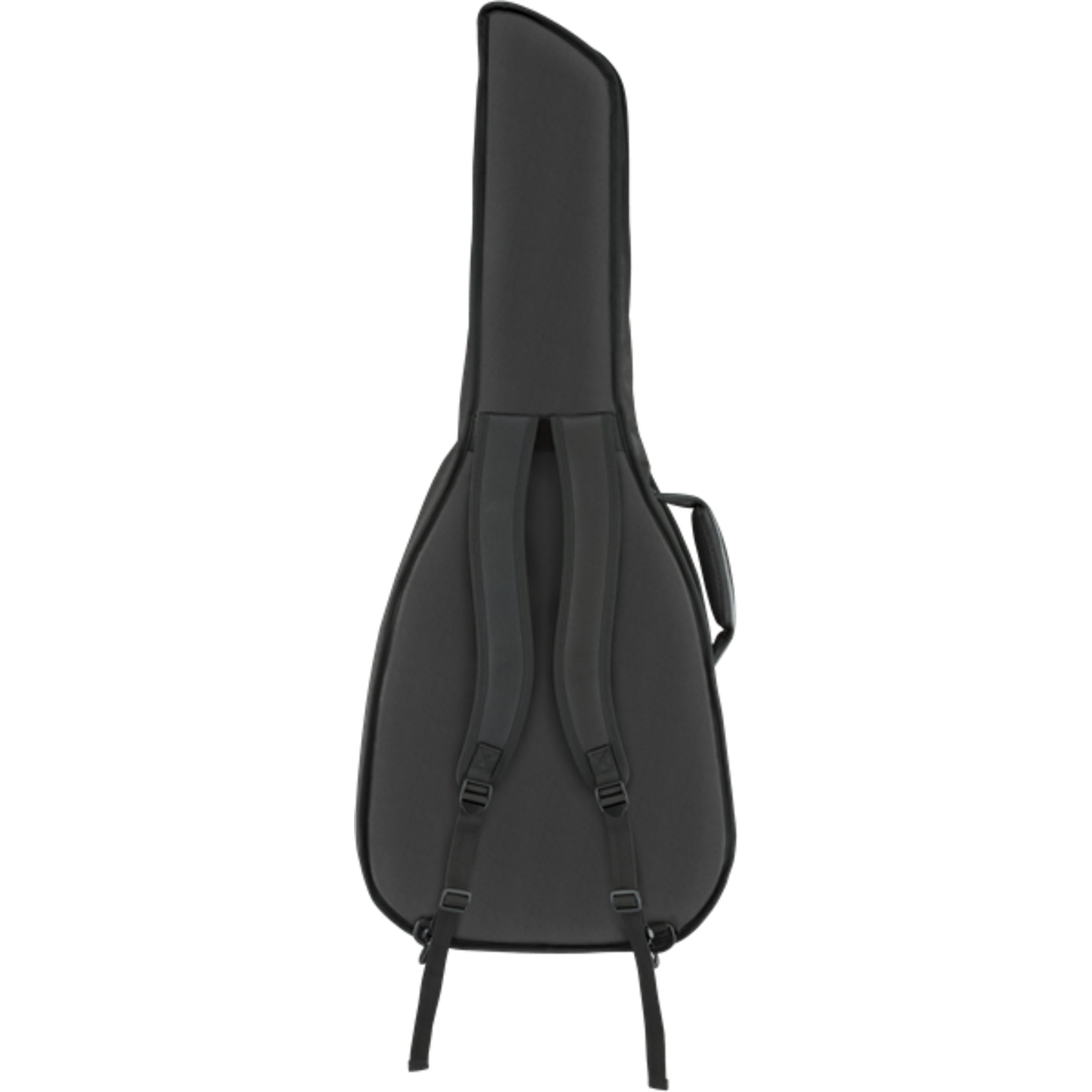 Fender Gitarrentasche (FAC-610 Classical Gig Bag Black, Gitarrenkoffer und Gitarrentaschen, Gitarrentasche Konzertgitarre), FAC-610 Classical Gig Bag Black - Tasche für Konzertgitarren