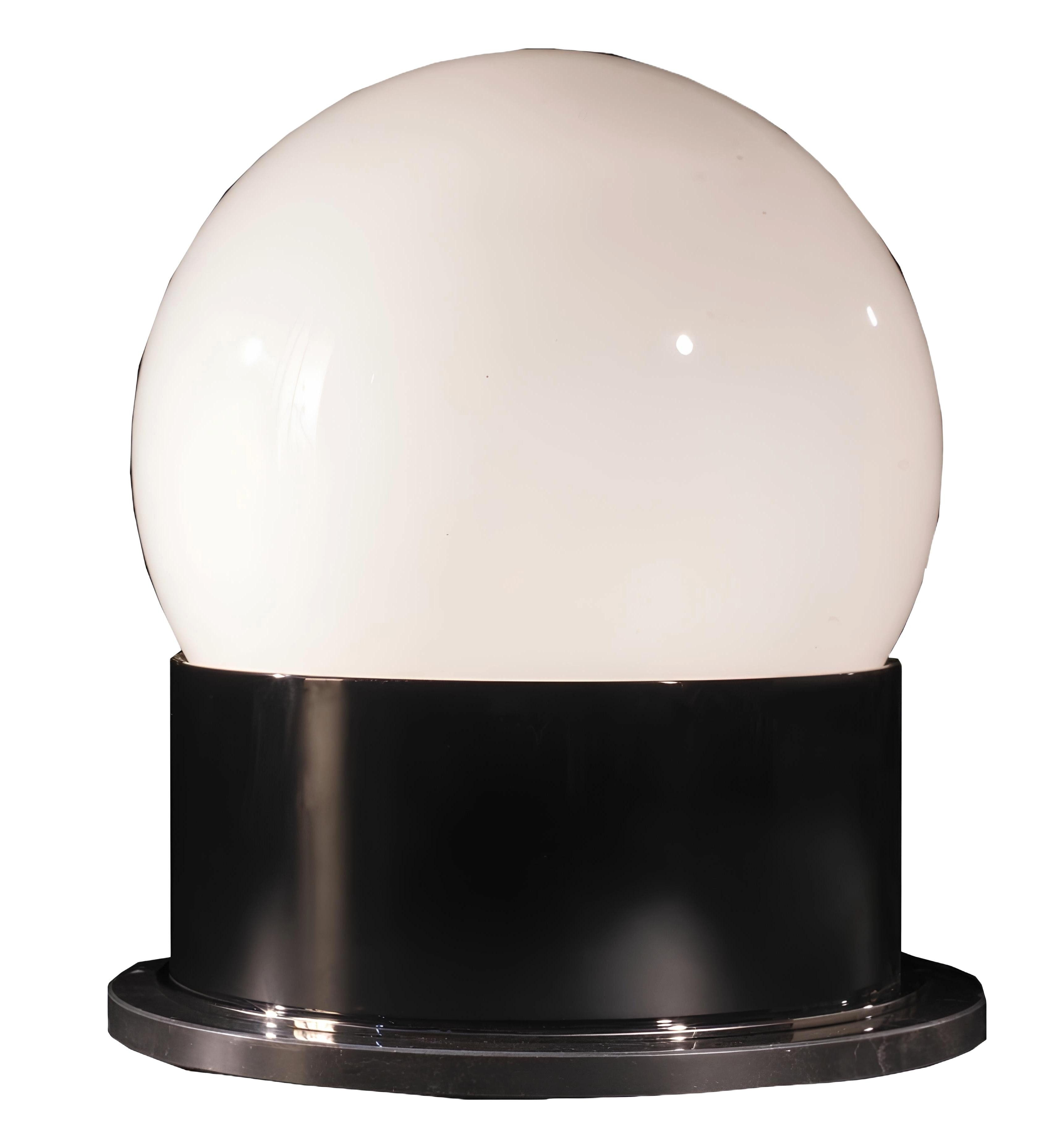 Xlmoebel Nachttischlampe Runde Tischlampe aus Italien mit elegantem Design, Extra-Warmweiß, Hergestellt in Europa