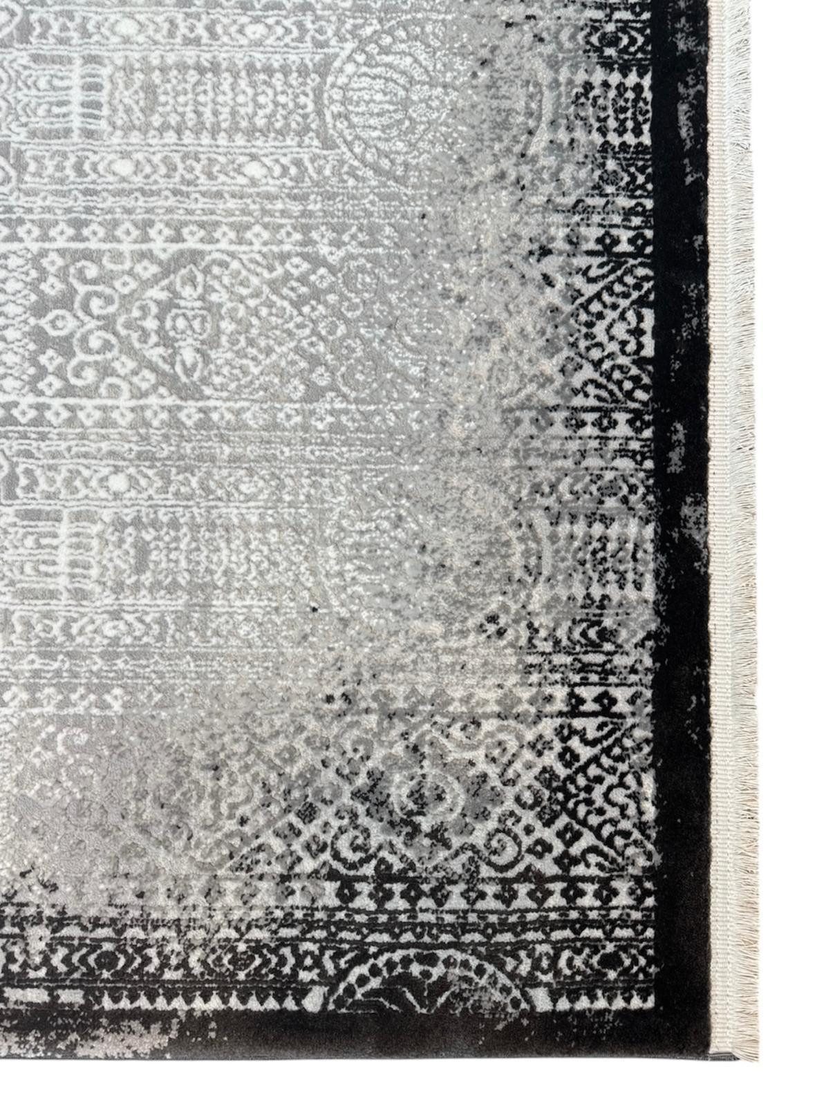 Rug Studios Teppich MODERNE WEBTEPPICH HANNA, Rechteckig, Höhe: 0 mm, modern, 155 x 230 cm, Grau