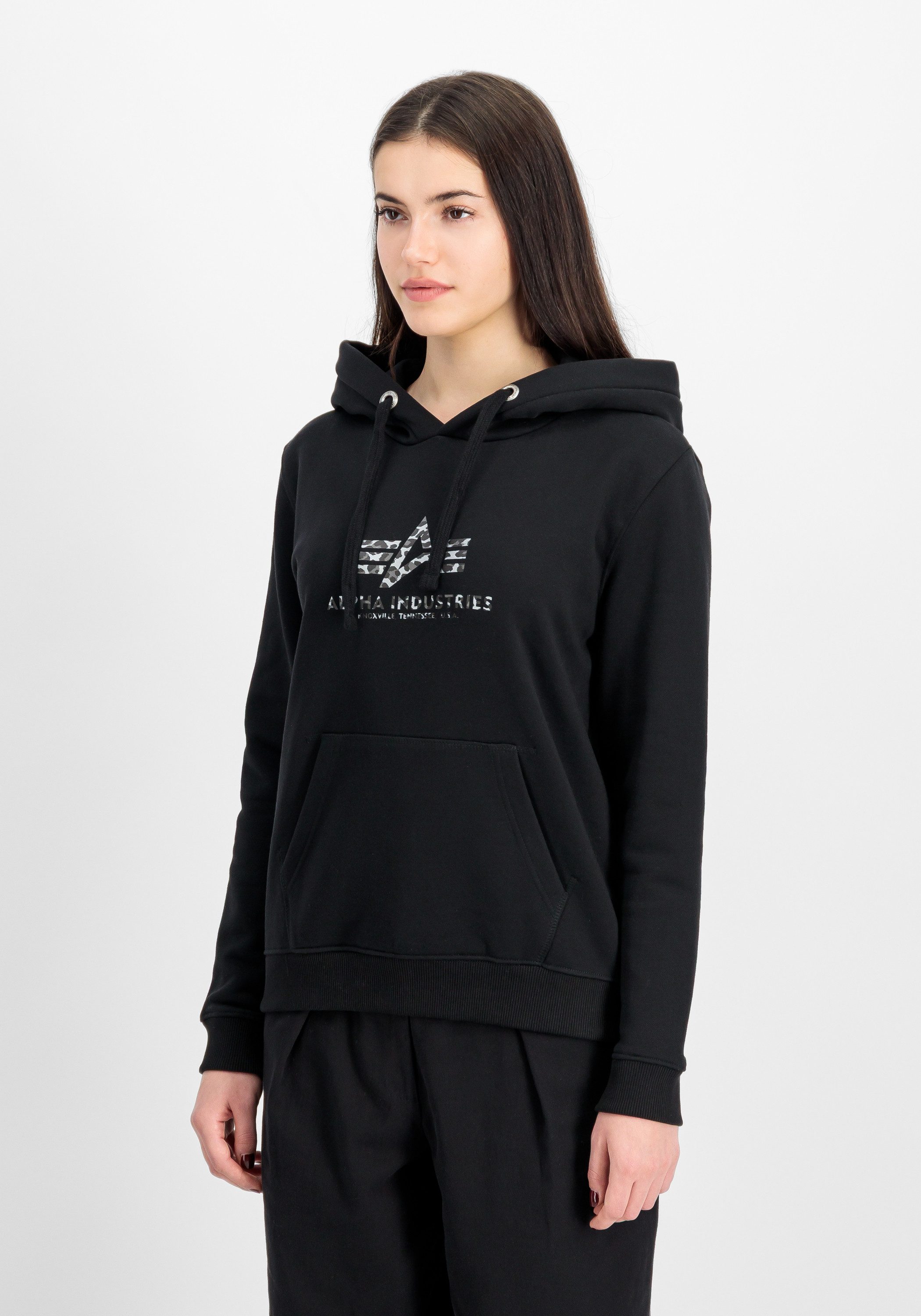 Alpha Industries Kapuzensweatshirt Basic Hoodie BL Mirror Leo W