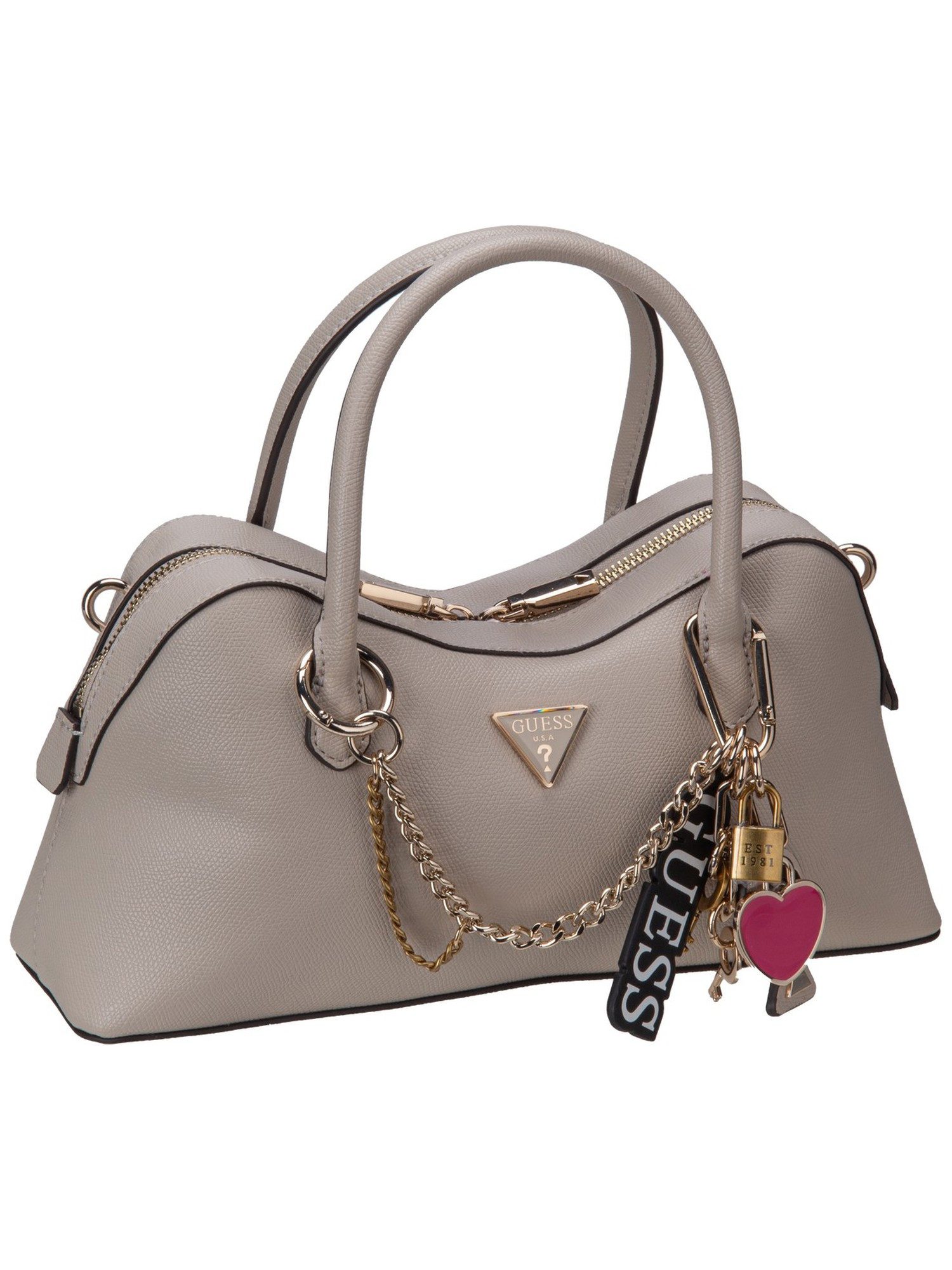 Guess Handtasche Davina Satchel, Satchel