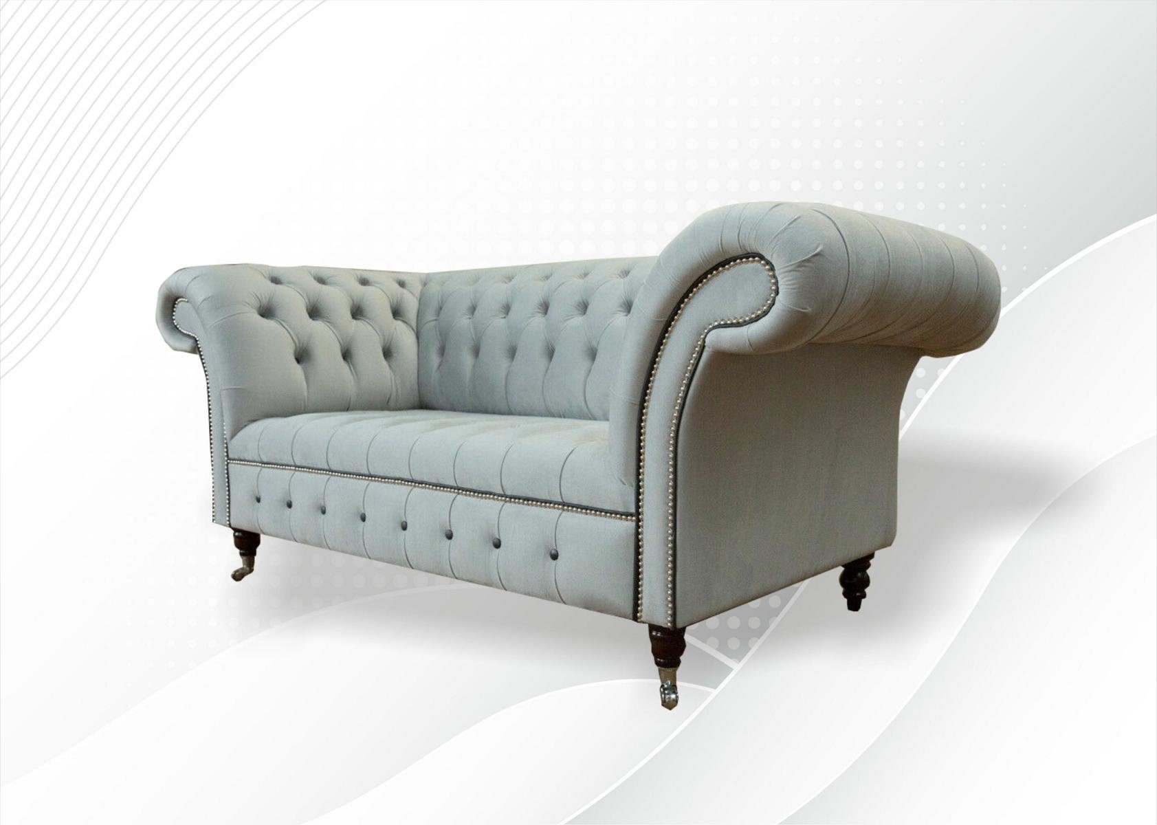 Sofa 3+2 Sitzer Couch Chesterfield-Sofa, Garnitur JVmoebel Chesterfield