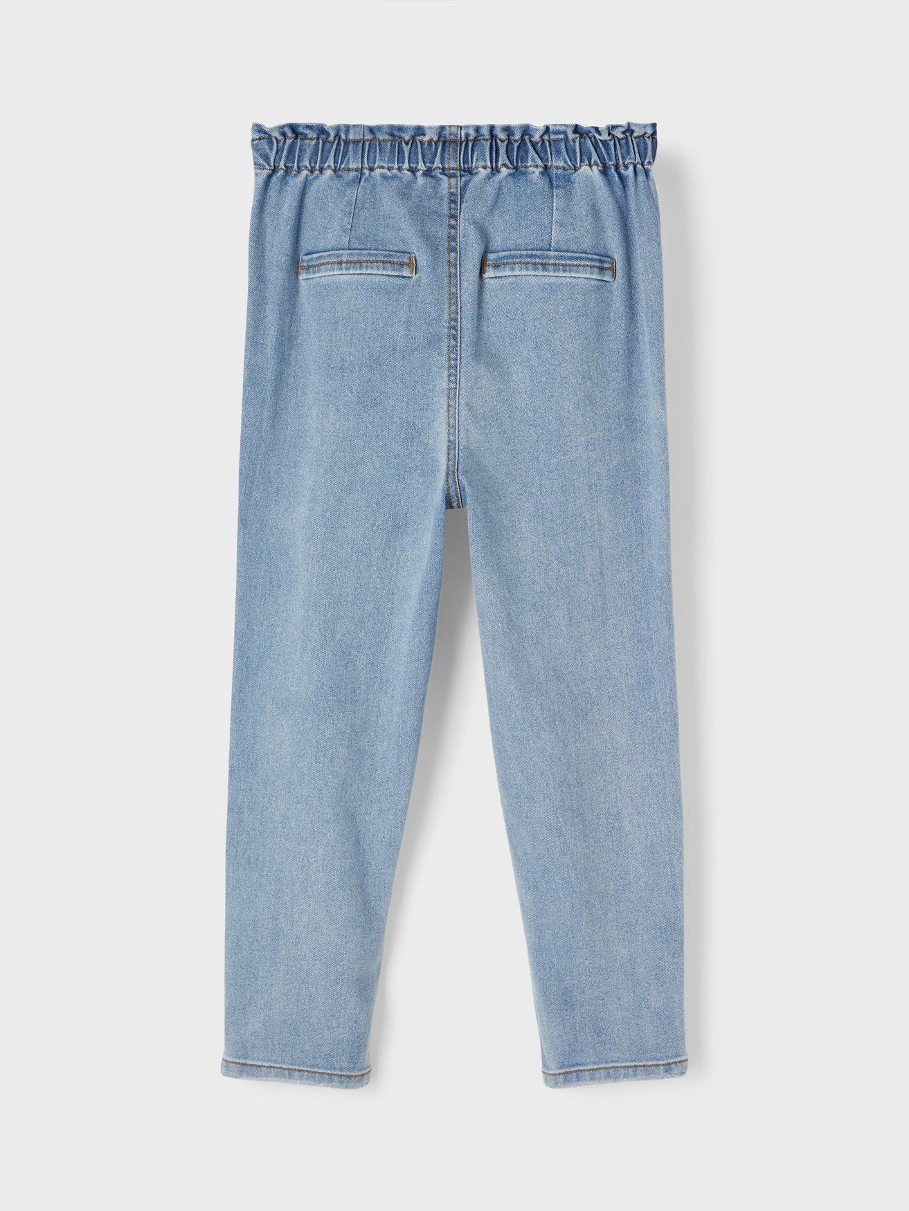 Name It Regular-fit-Jeans Stretch NKFBELLA Pants Denim Bleached Hellblau Jeans 6482 (1-tlg) in Gerade