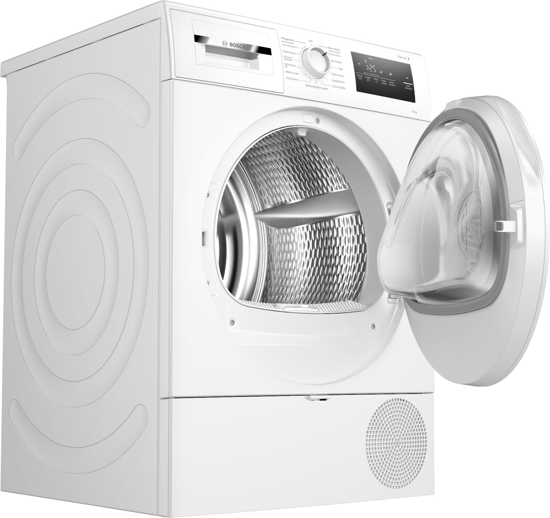 BOSCH Wärmepumpentrockner Serie 4 WTH83VV4, Effizientes Trocknen & einfache Reinigung dank EasyClean-Filter – Bild 4 von 5