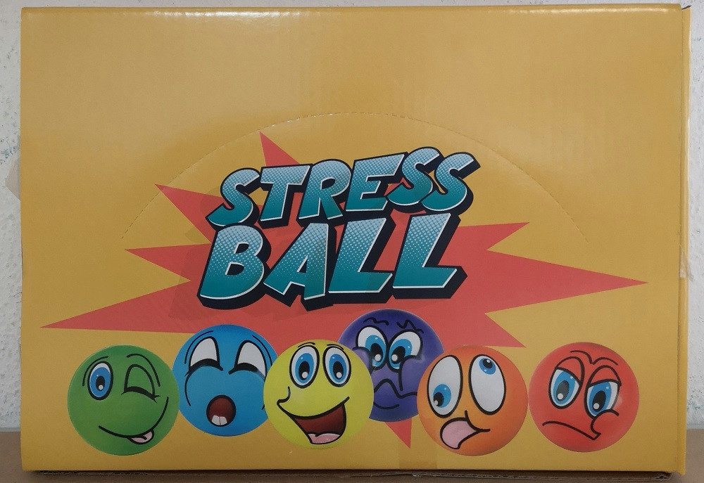 bunt: krüger 64202 Stressball 12 Stück