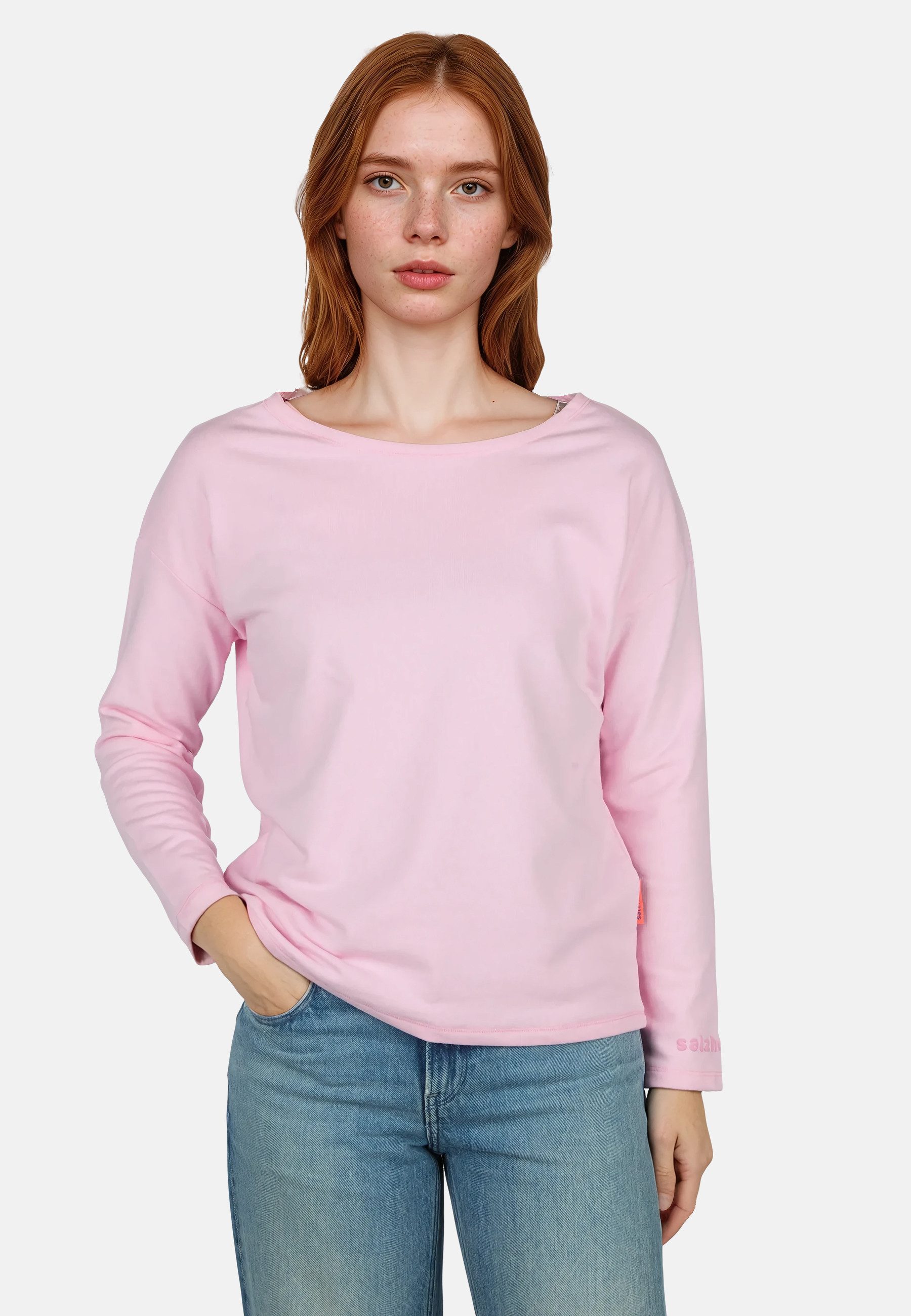salzhaut Sweatshirt UNNERWEGS Damen Relaxed-Fit Stylischer Pullover – locker, gemütlich und nordischer Charme pur!