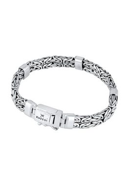 Kuzzoi Silberarmband Herren Trend Königskette Oxidiert 925 Silber