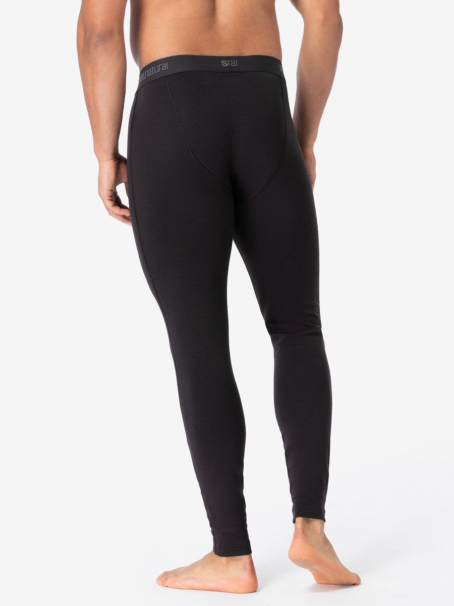 SUPER.NATURAL Thermounterhose für Herren, Merino PIM PANT extra Warm, atmungsaktiv