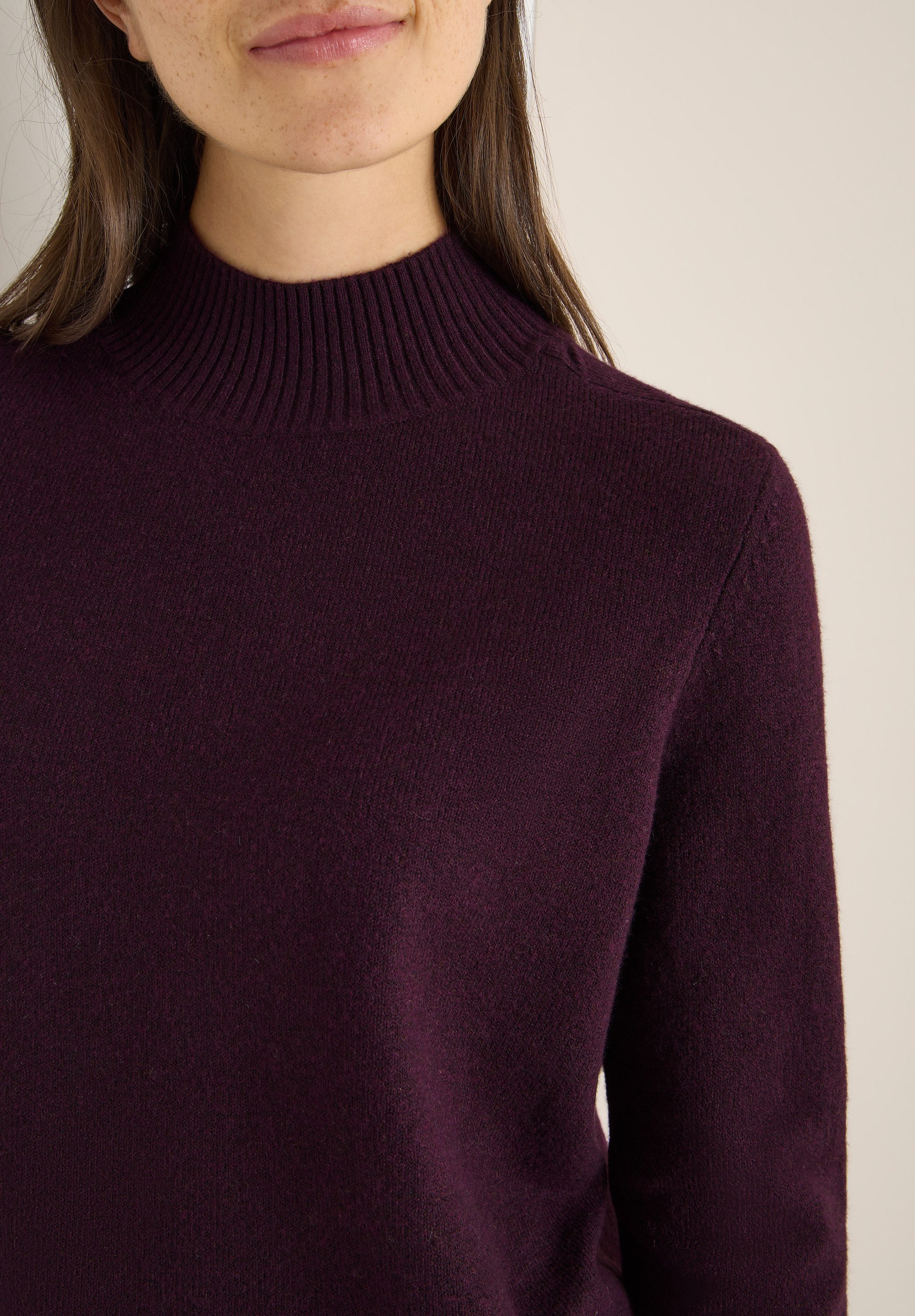 CECIL Stehkragenpullover mit Turtelneck-Stehkragen