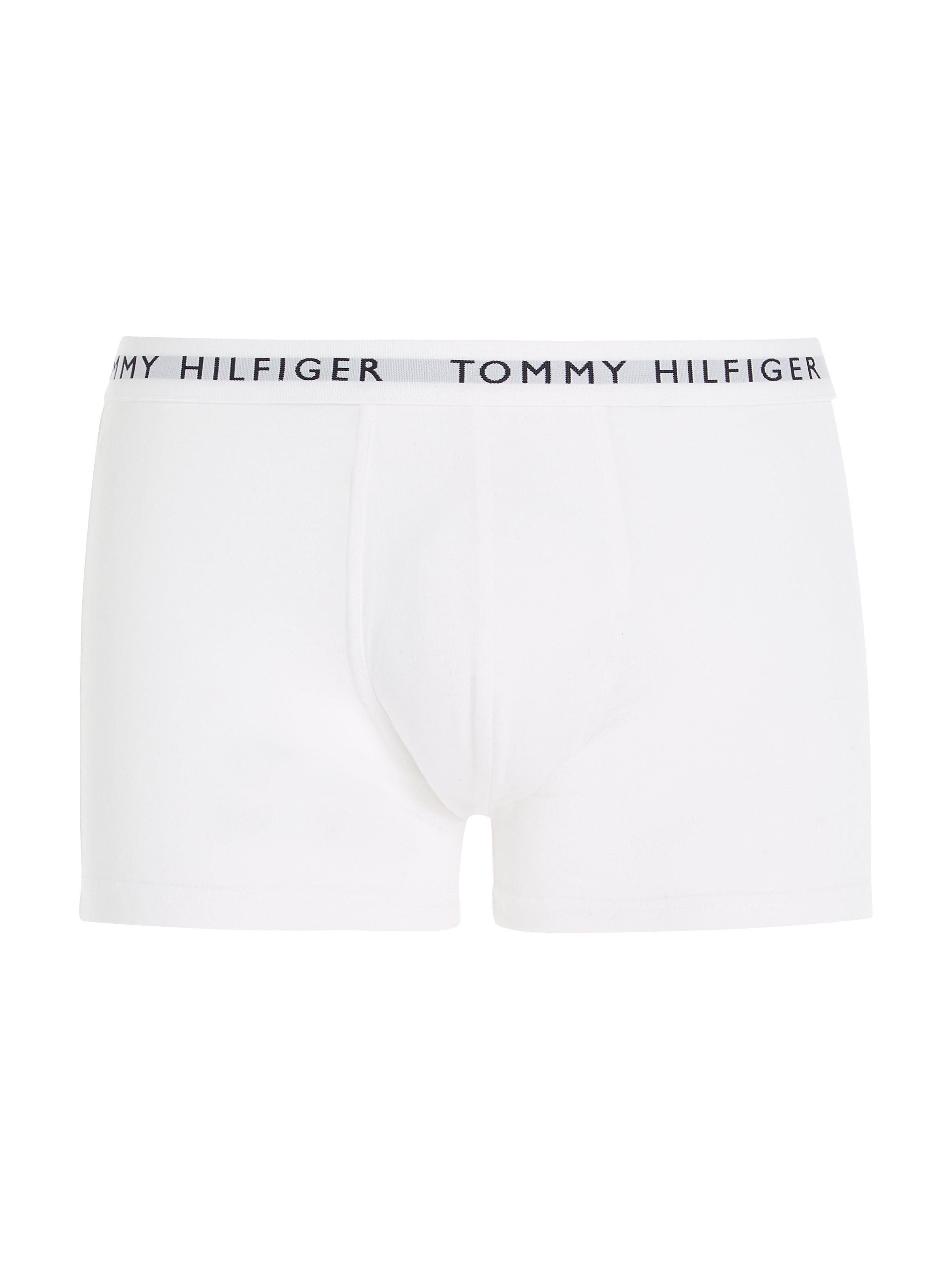 Tommy Hilfiger Underwear Boxer (Packung, 3-St., Logo weiß-blau-rot Webbund 3er-Pack) mit