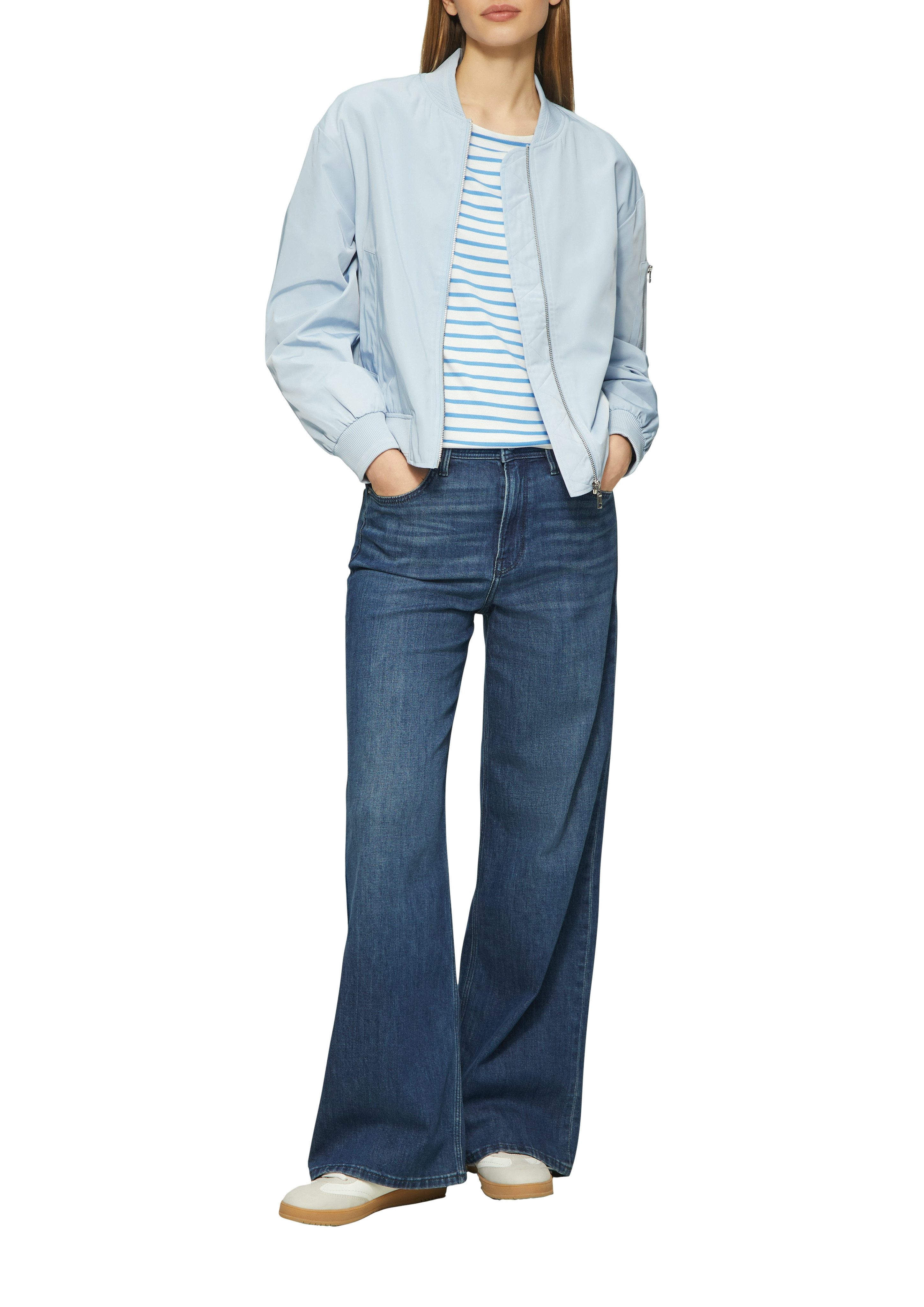 s.Oliver T-Shirt mit Markenlabel günstig online kaufen