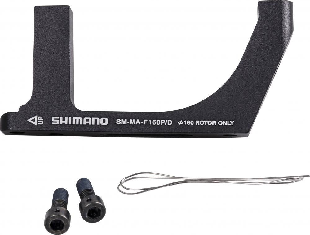 Shimano Scheibenbremse SHIMANO Scheibenbremsadapter Vorne PM FM Flat Mount - 160 mm