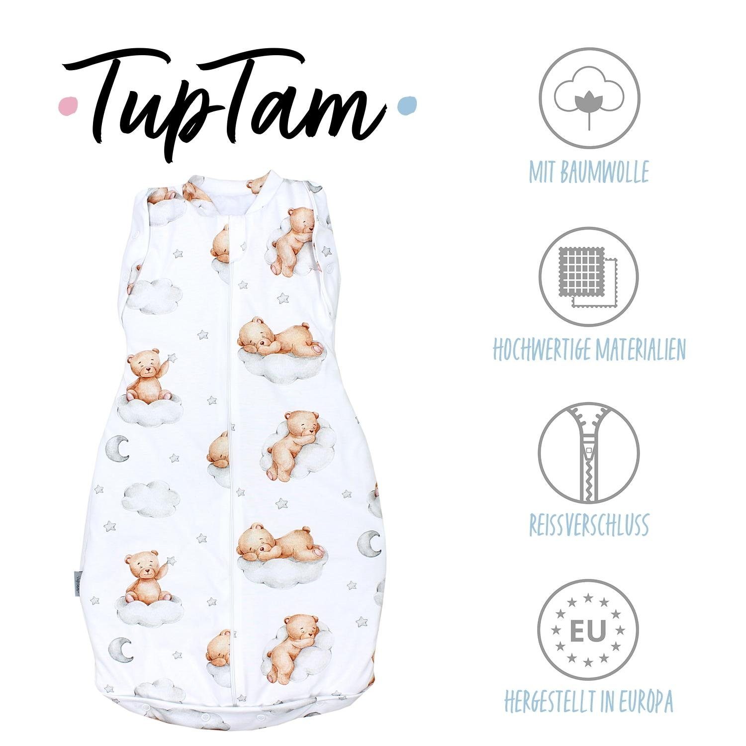 Pucksack Unisex Baby 2.5 TOG Komfortable Wattierte Pucksack 0-3, 3-6 Monate