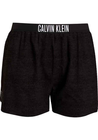 Calvin Klein Swimwear Strandshorts SHORT mit Schlitz an der Seite