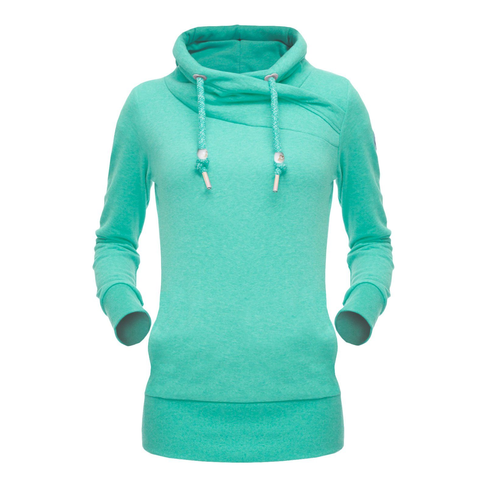Ragwear Sweatshirt Neska mit asymmetrischen Schalkragen