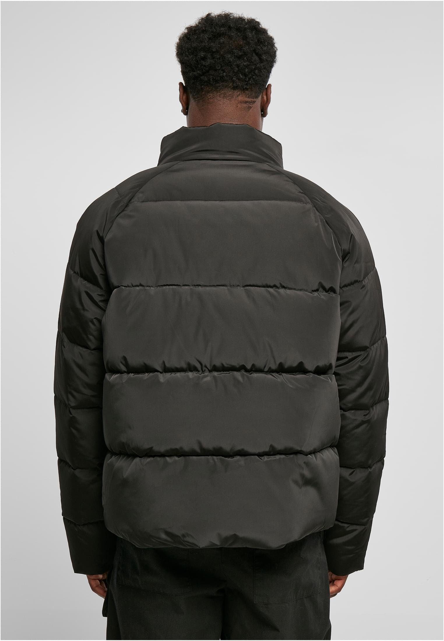 URBAN CLASSICS Jacket (1-St) Puffer Winterjacke Raglan Herren black