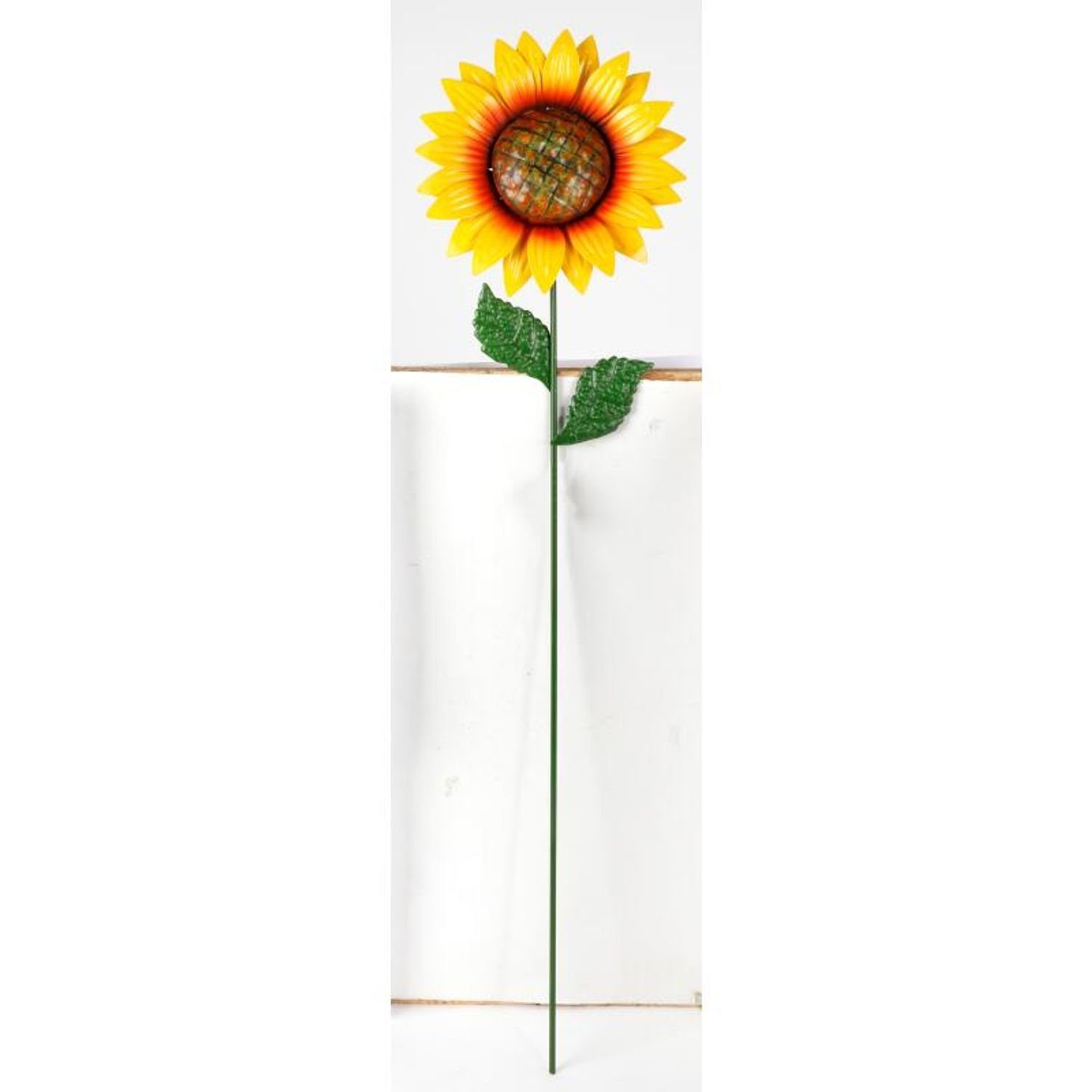 BURI Gartenstecker Gartenstecker Sonnenblume 82cm Dekoration Erdspieß Blüte Stab Figur Me | Dekostecker