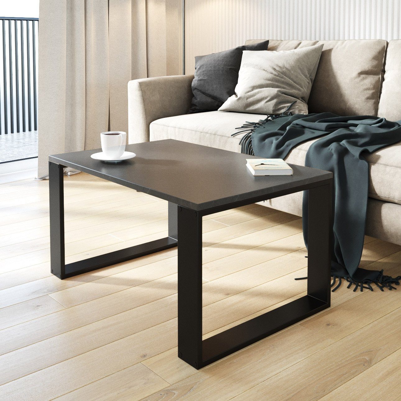 AKKE Couchtisch (PVC), Außergewöhnlicher Höhe:55 cm günstig online kaufen
