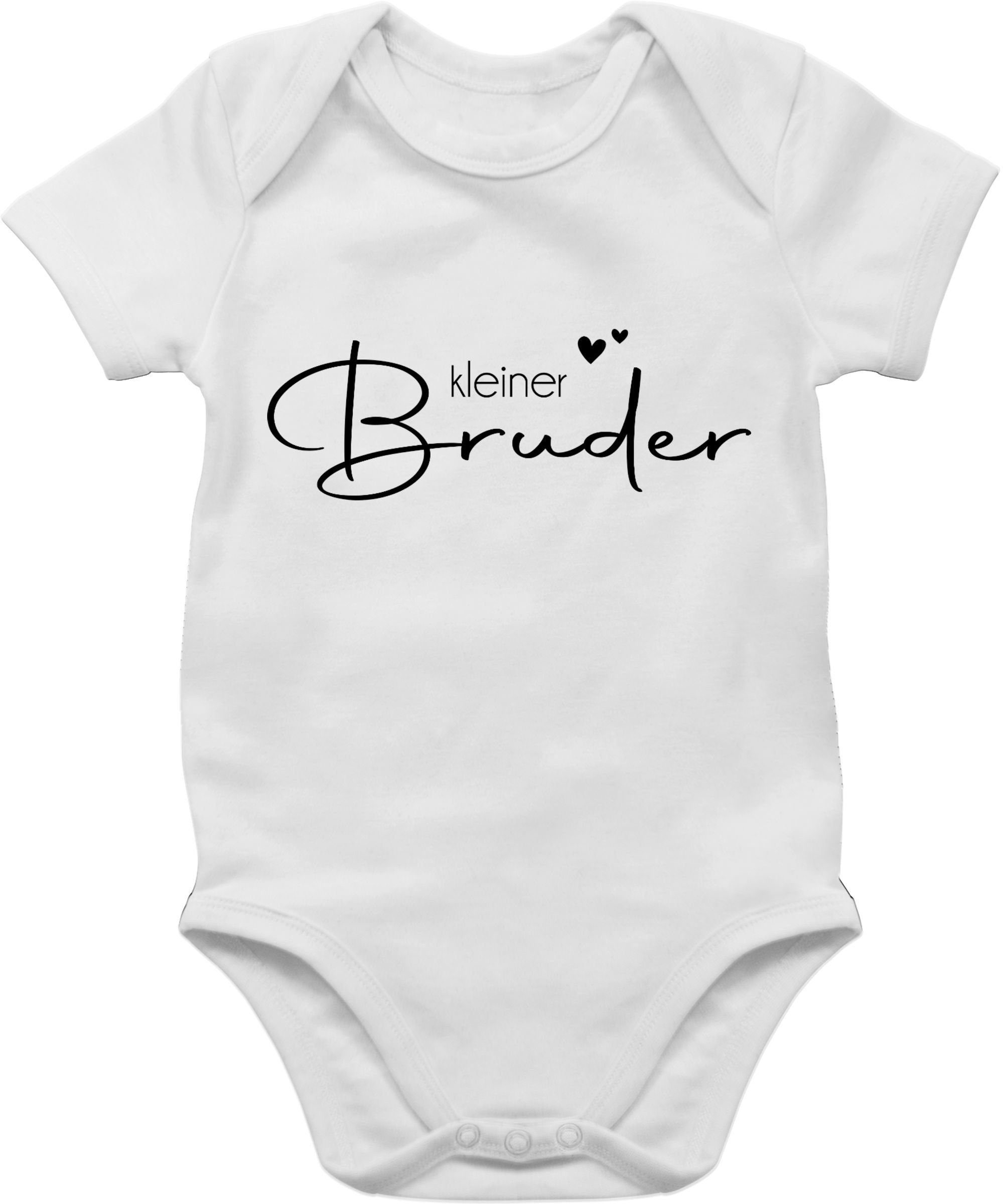 Shirtracer Shirtbody Kleiner Bruder - Little Brother Kleiner Bruder 2 Weiß