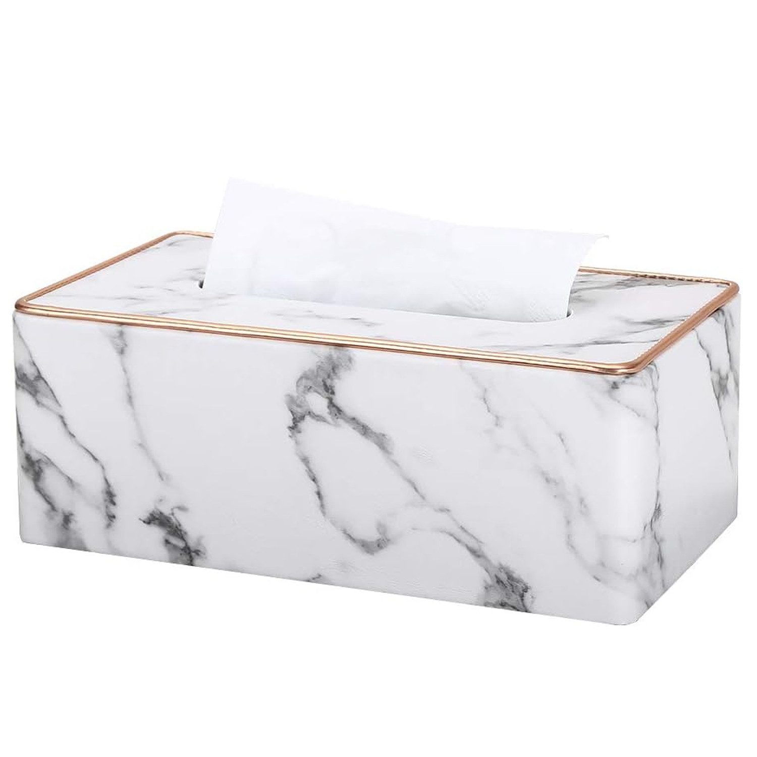 NUODWELL Feuchttücherbox Papiertuchbox Leder Tücherbox Kosmetiktücherbox Ta günstig online kaufen