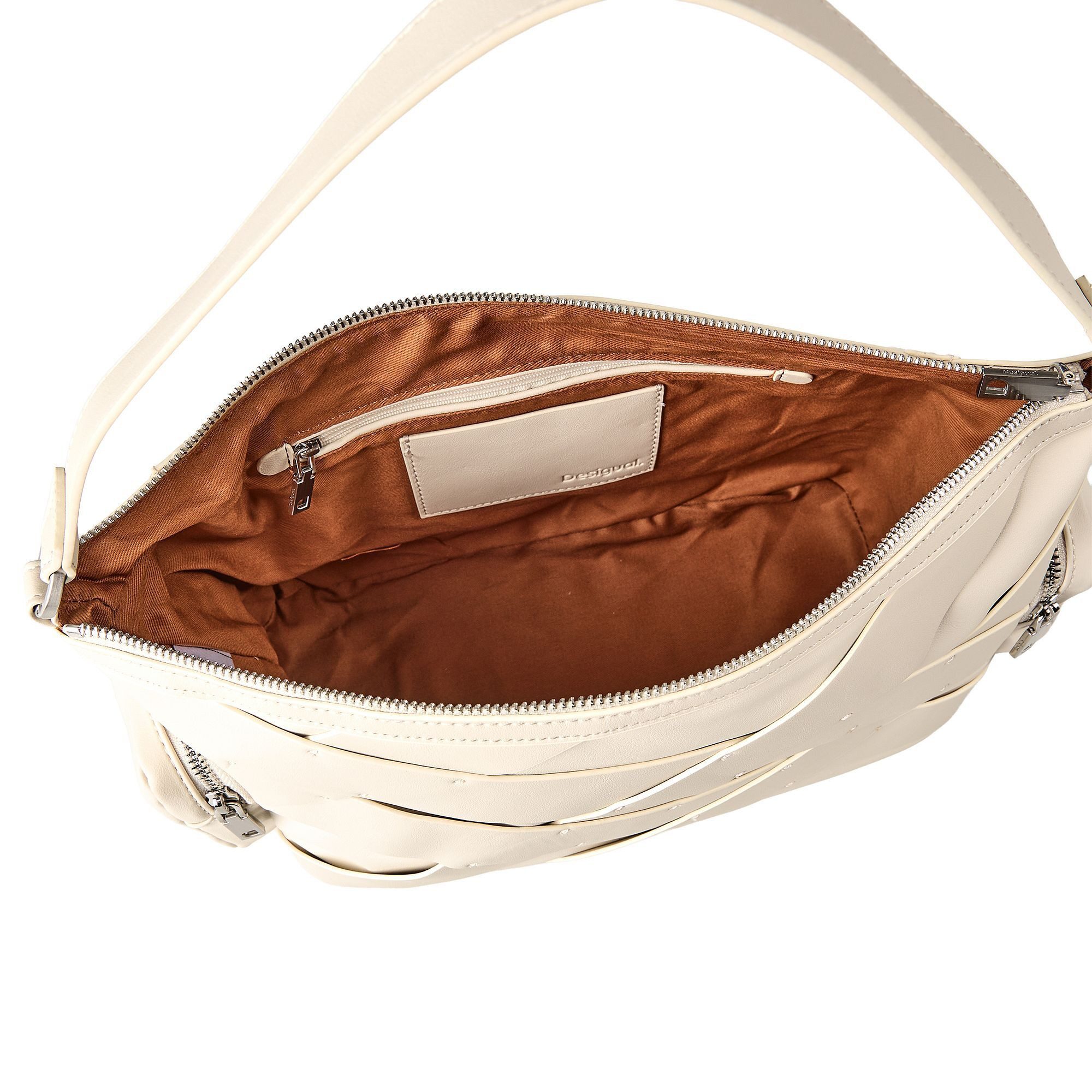 Desigual Schultertasche Cromo, Polyurethan
