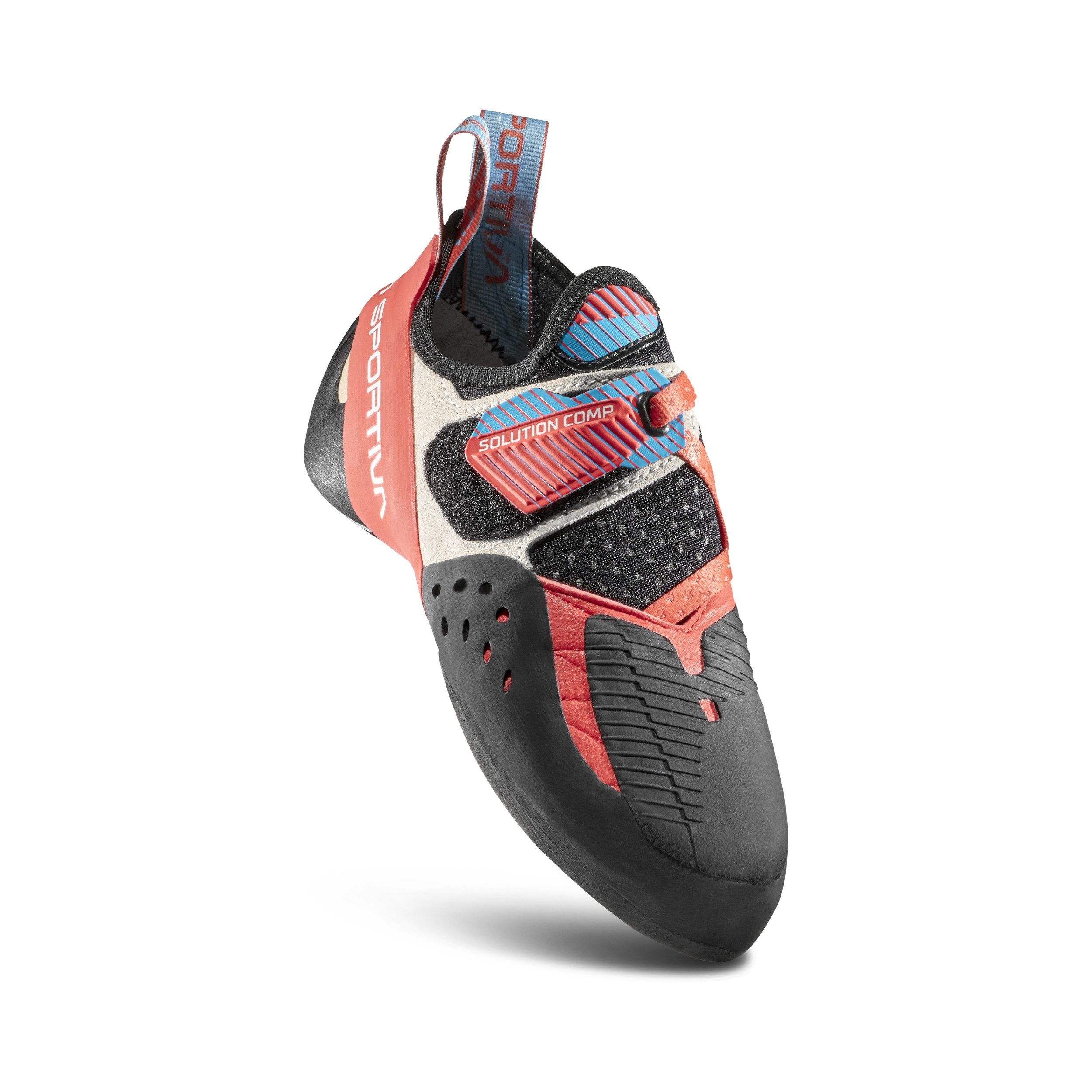 La Sportiva Solution Comp Woman - Damen Kletterschuh - Hibiscus/Malibu Blue Kletterschuh